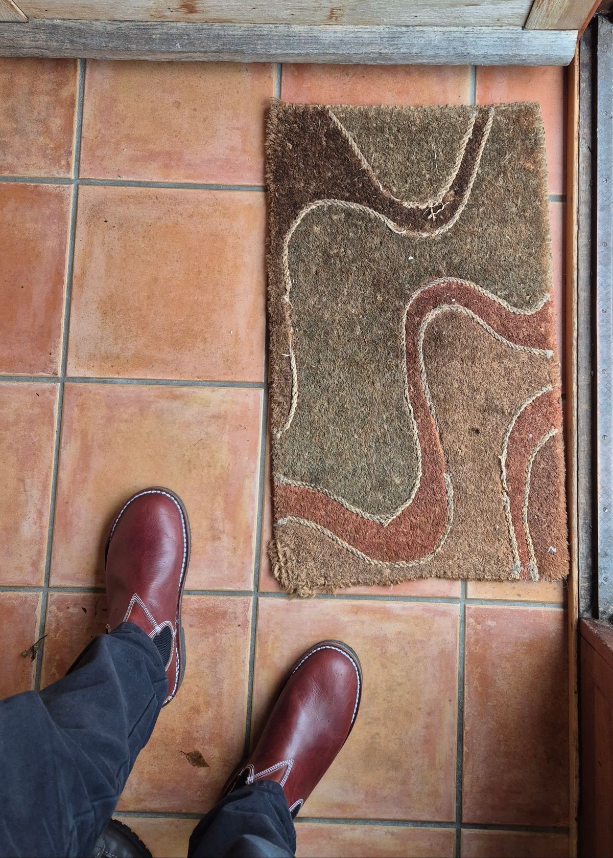 Photo by fjaagewaage on October 29, 2025 of the Jim Green Stockman in Jim Green / Veg Tan Walnut.