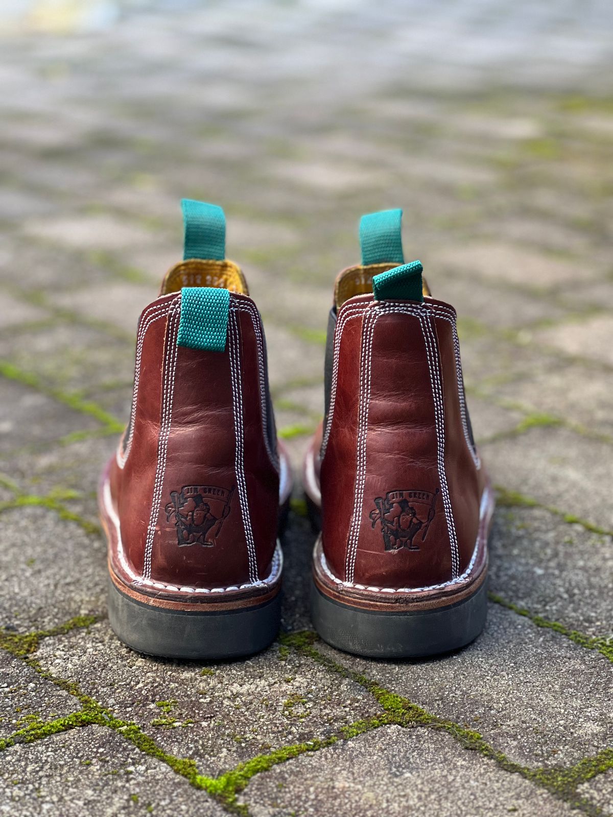 Photo by fjaagewaage on November 2, 2025 of the Jim Green Stockman in Jim Green / Veg Tan Walnut.