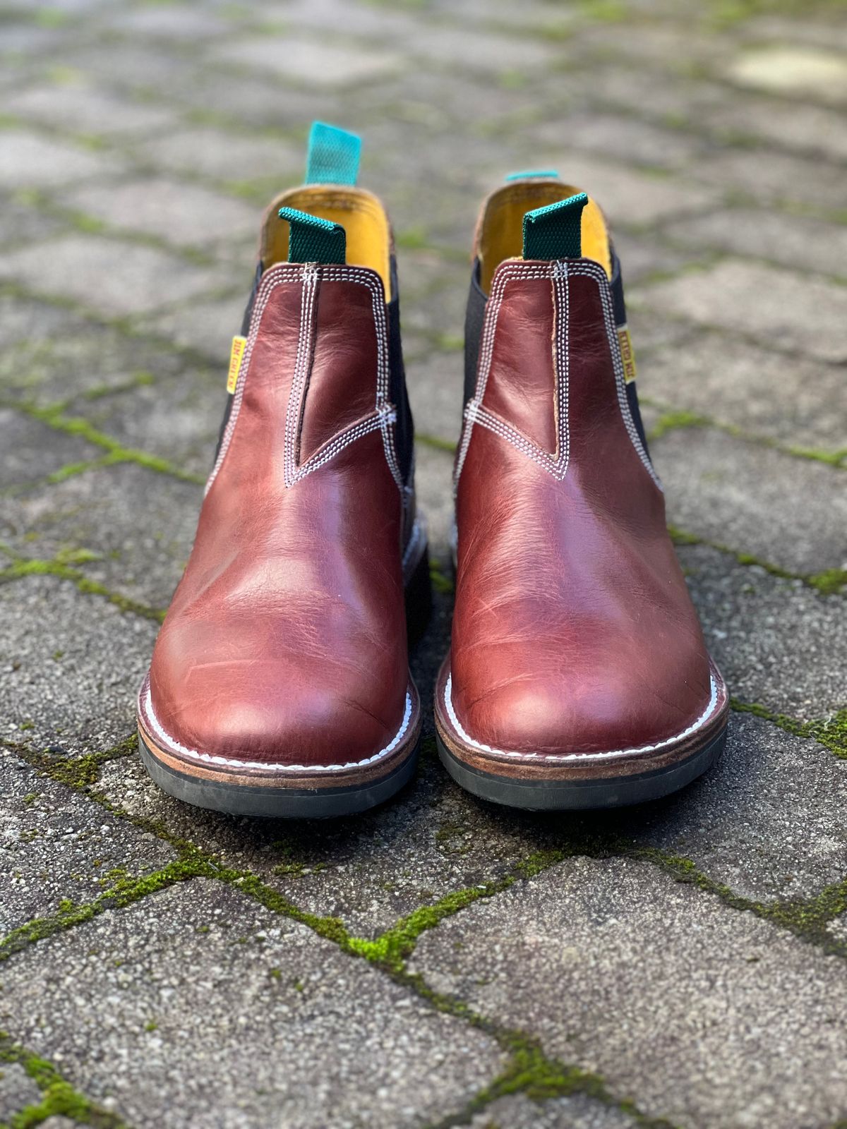 Photo by fjaagewaage on November 2, 2025 of the Jim Green Stockman in Jim Green / Veg Tan Walnut.