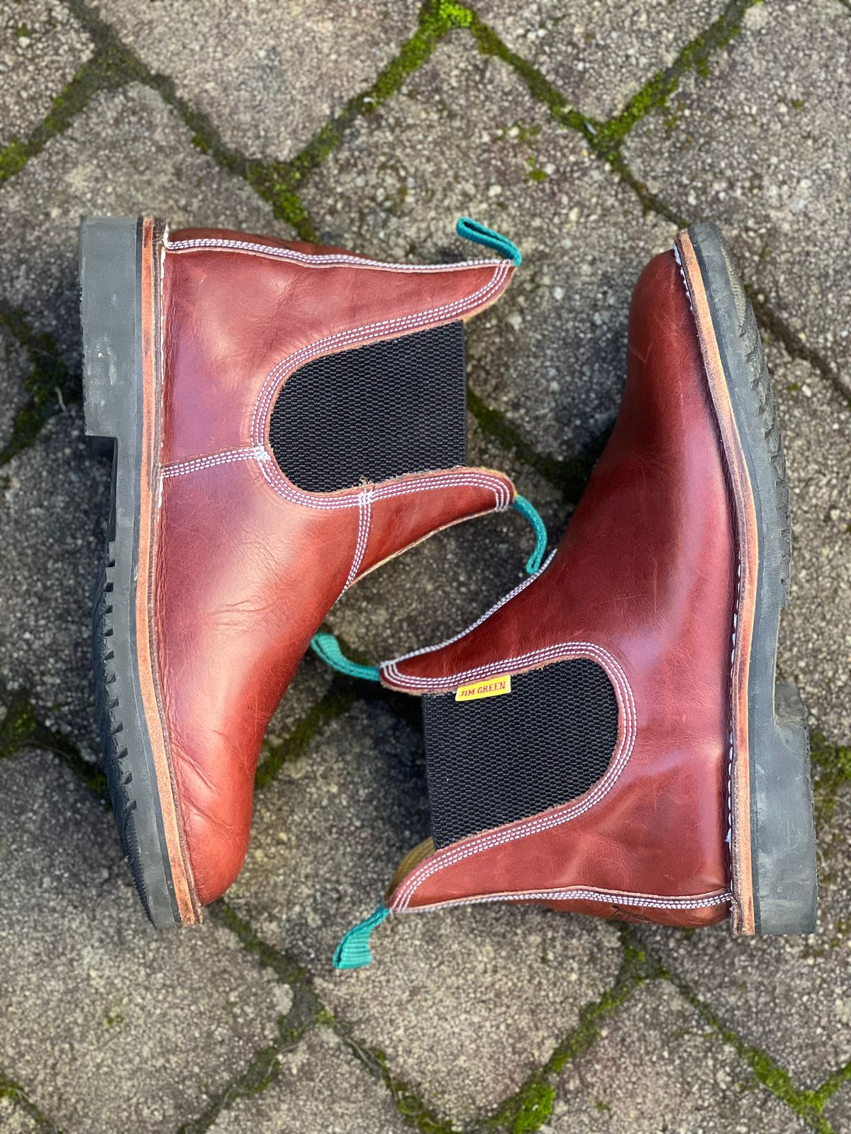 Photo by fjaagewaage on November 2, 2025 of the Jim Green Stockman in Jim Green / Veg Tan Walnut.