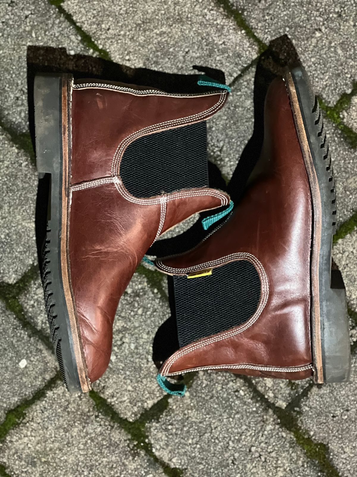 Photo by fjaagewaage on December 5, 2025 of the Jim Green Stockman in Jim Green / Veg Tan Walnut.