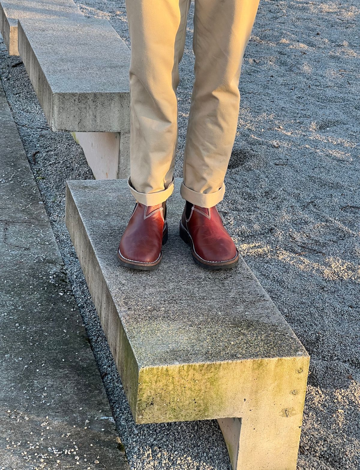 Photo by fjaagewaage on December 29, 2025 of the Jim Green Stockman in Jim Green / Veg Tan Walnut.