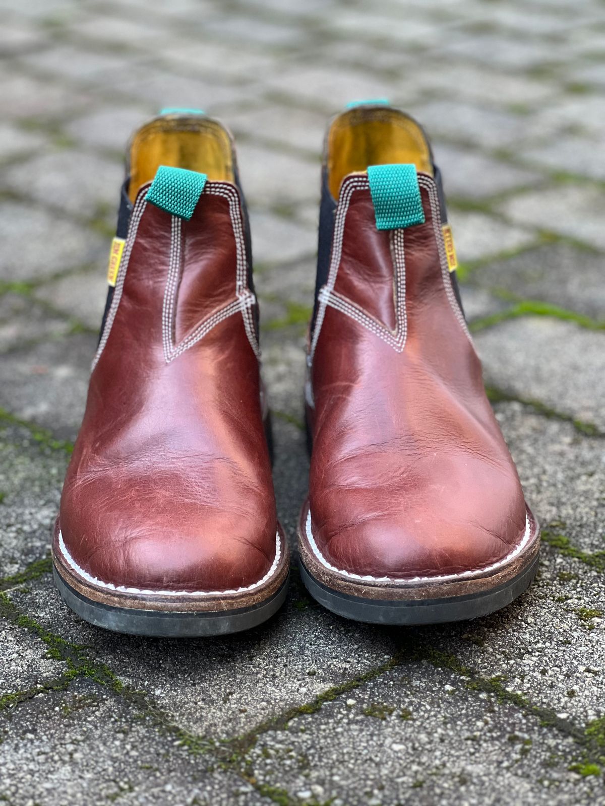 Photo by fjaagewaage on December 27, 2025 of the Jim Green Stockman in Jim Green / Veg Tan Walnut.