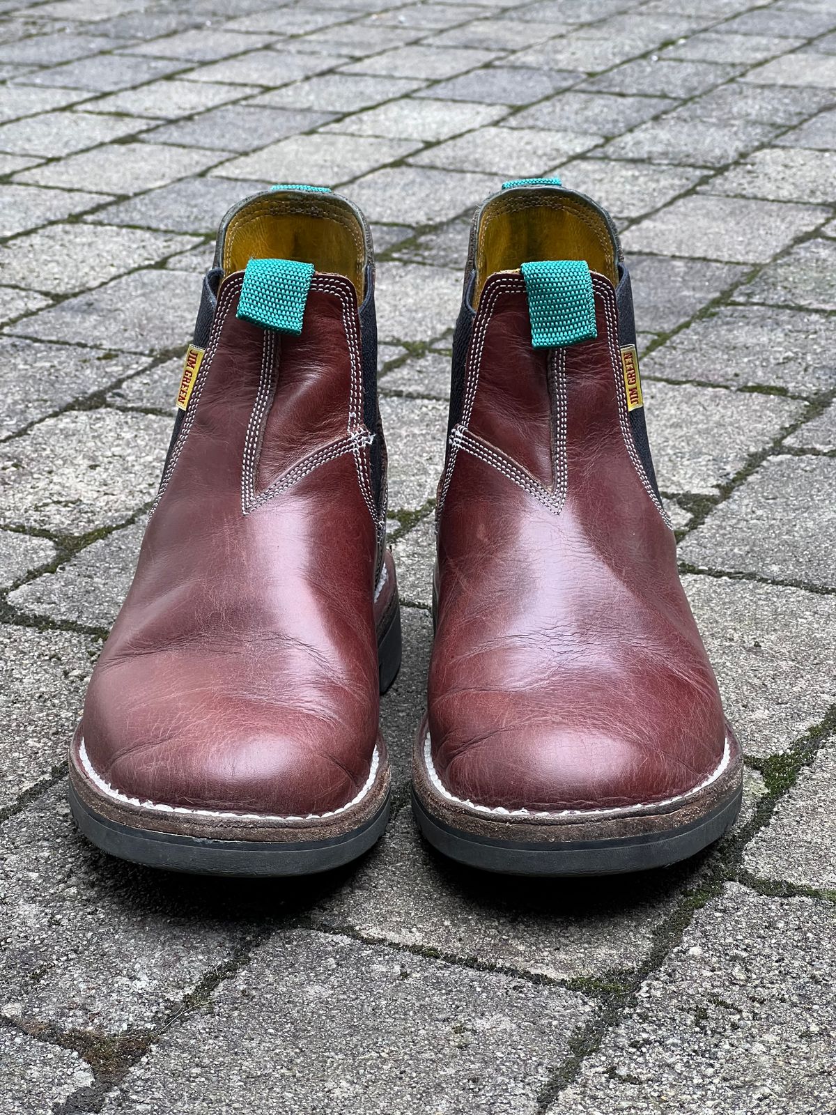 Photo by fjaagewaage on January 31, 2026 of the Jim Green Stockman in Jim Green / Veg Tan Walnut.