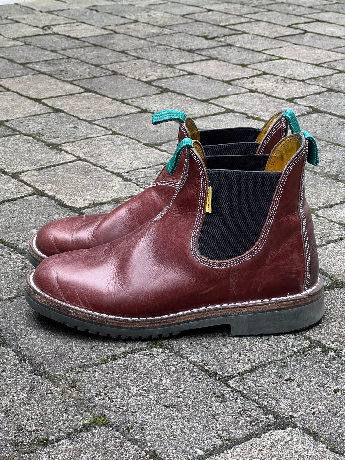 Photo by fjaagewaage on January 31, 2026 of the Jim Green Stockman in Jim Green / Veg Tan Walnut.