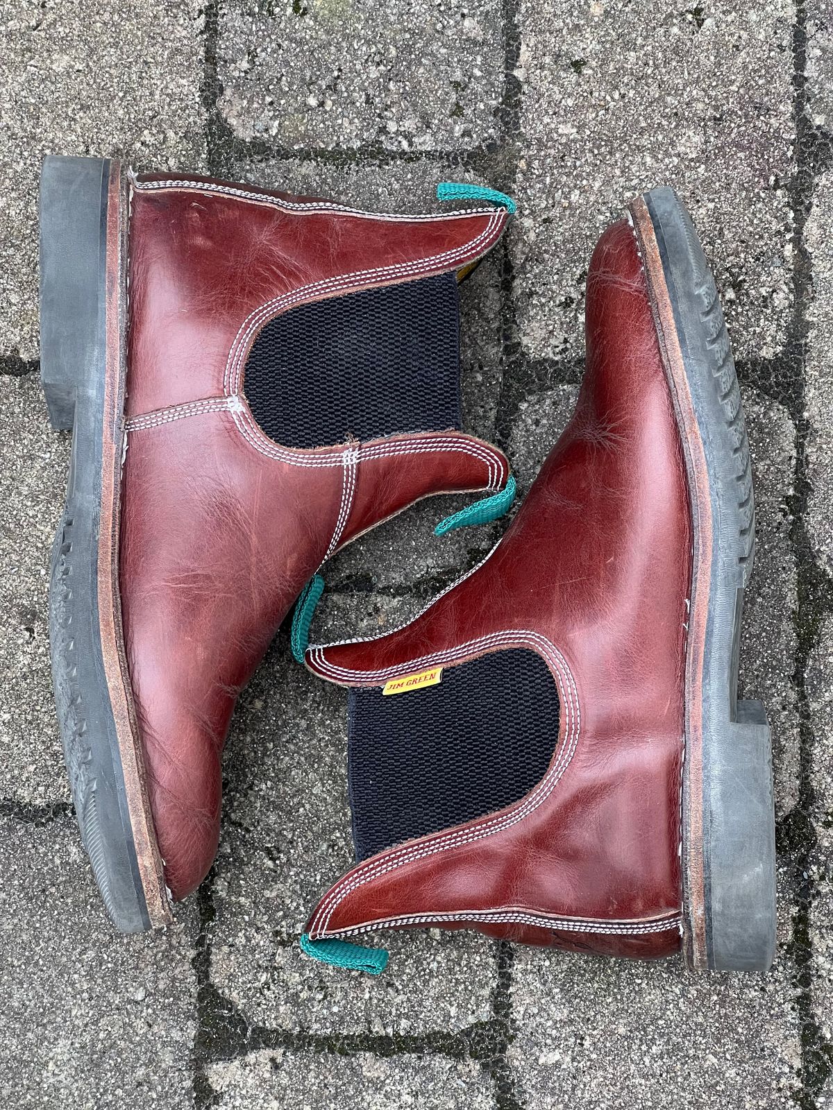 Photo by fjaagewaage on January 31, 2026 of the Jim Green Stockman in Jim Green / Veg Tan Walnut.