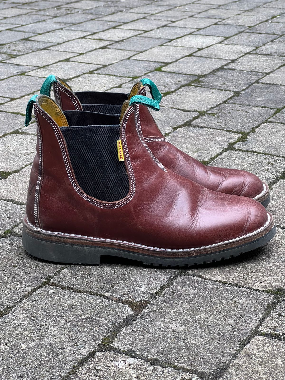 Photo by fjaagewaage on January 31, 2026 of the Jim Green Stockman in Jim Green / Veg Tan Walnut.