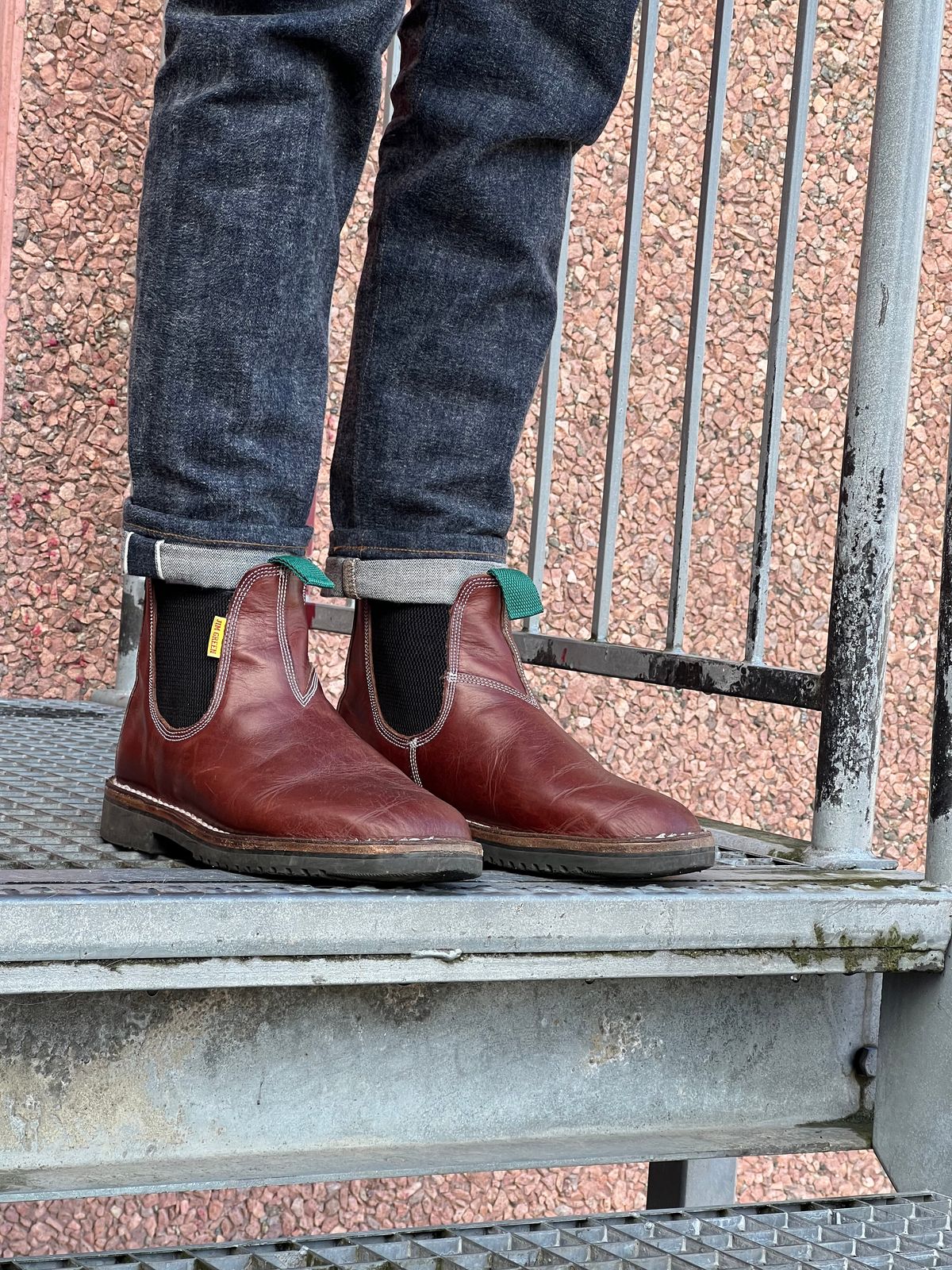 Photo by fjaagewaage on March 1, 2026 of the Jim Green Stockman in Jim Green / Veg Tan Walnut.