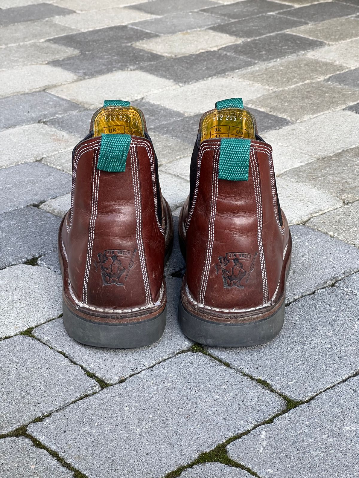 Photo by fjaagewaage on March 1, 2026 of the Jim Green Stockman in Jim Green / Veg Tan Walnut.