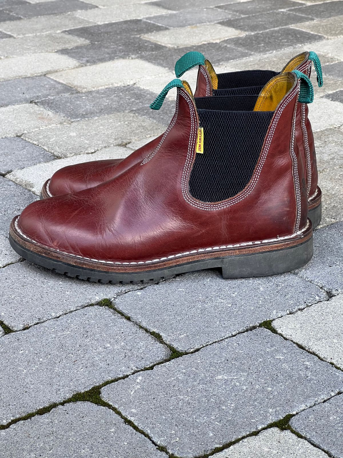 Photo by fjaagewaage on March 1, 2026 of the Jim Green Stockman in Jim Green / Veg Tan Walnut.