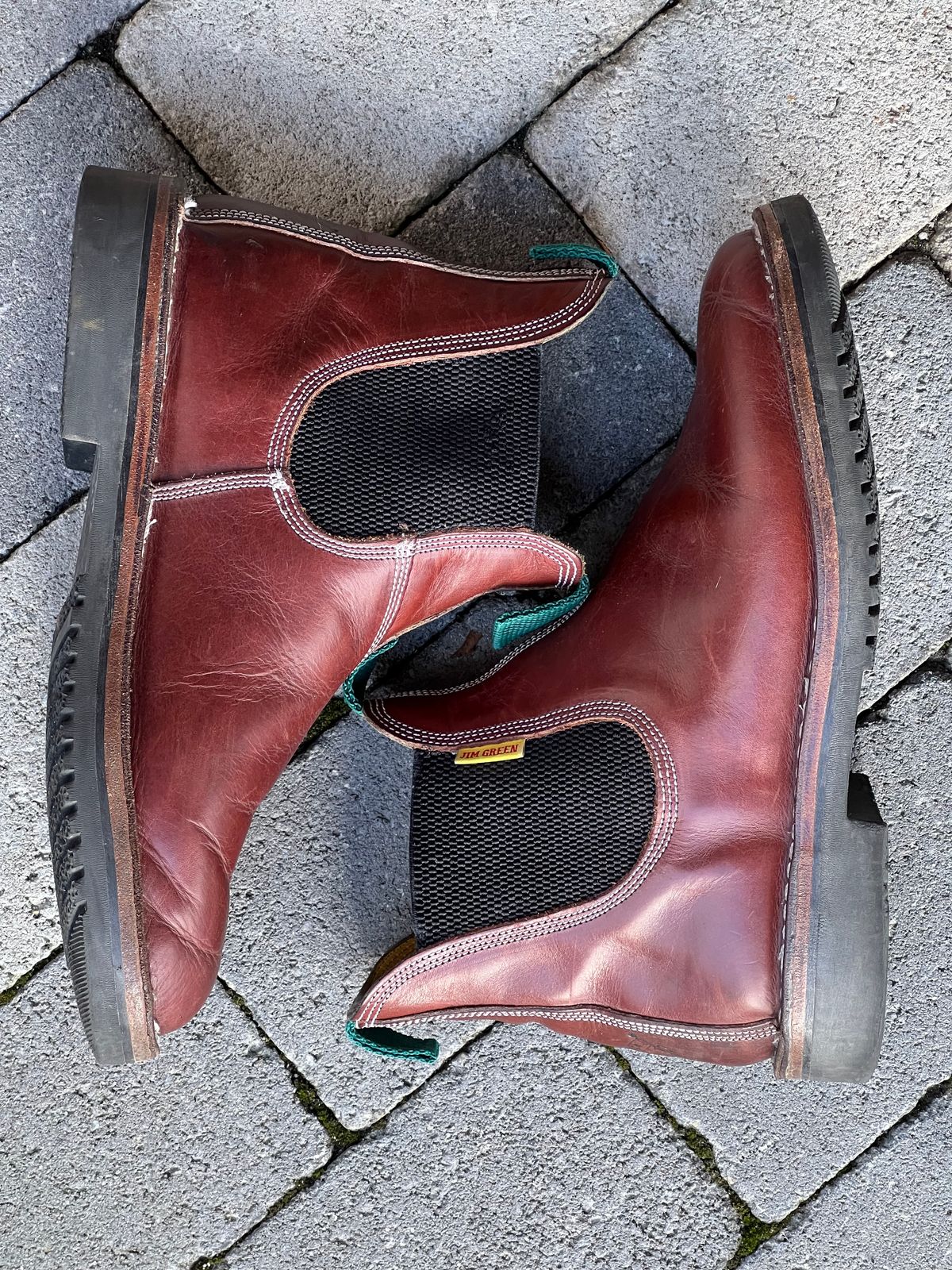 Photo by fjaagewaage on March 1, 2026 of the Jim Green Stockman in Jim Green / Veg Tan Walnut.