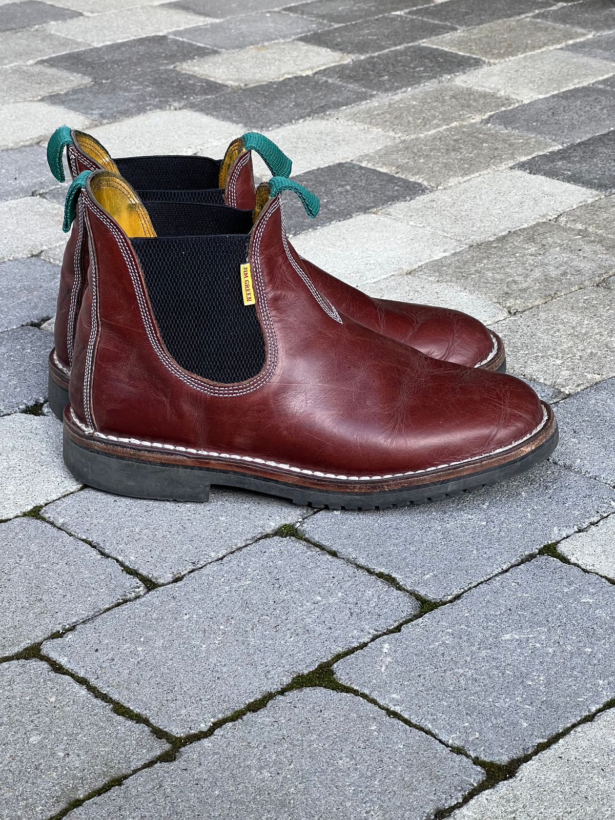 Photo by fjaagewaage on March 1, 2026 of the Jim Green Stockman in Jim Green / Veg Tan Walnut.