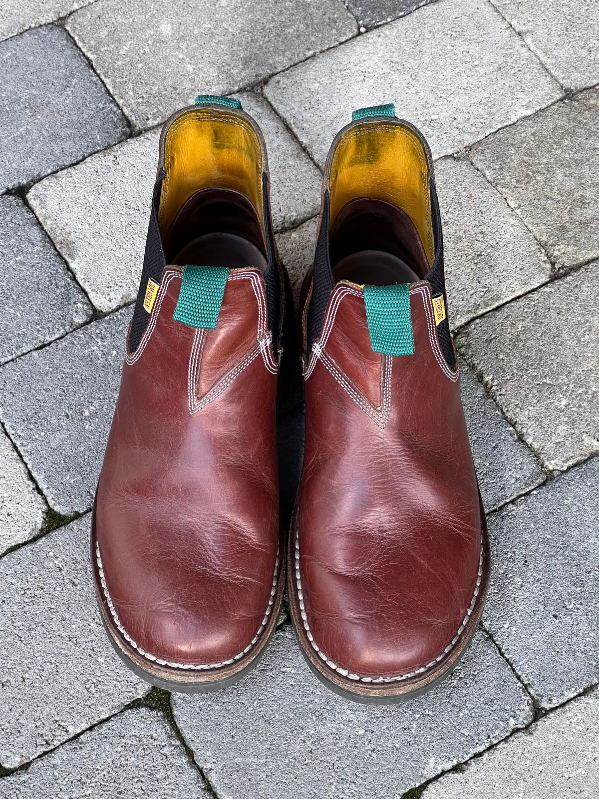 Photo by fjaagewaage on March 1, 2026 of the Jim Green Stockman in Jim Green / Veg Tan Walnut.