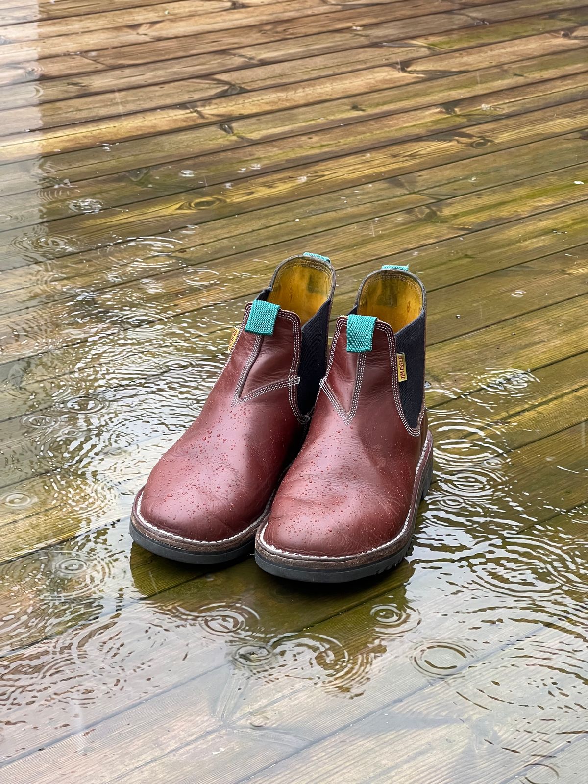 Photo by fjaagewaage on March 29, 2026 of the Jim Green Stockman in Jim Green / Veg Tan Walnut.