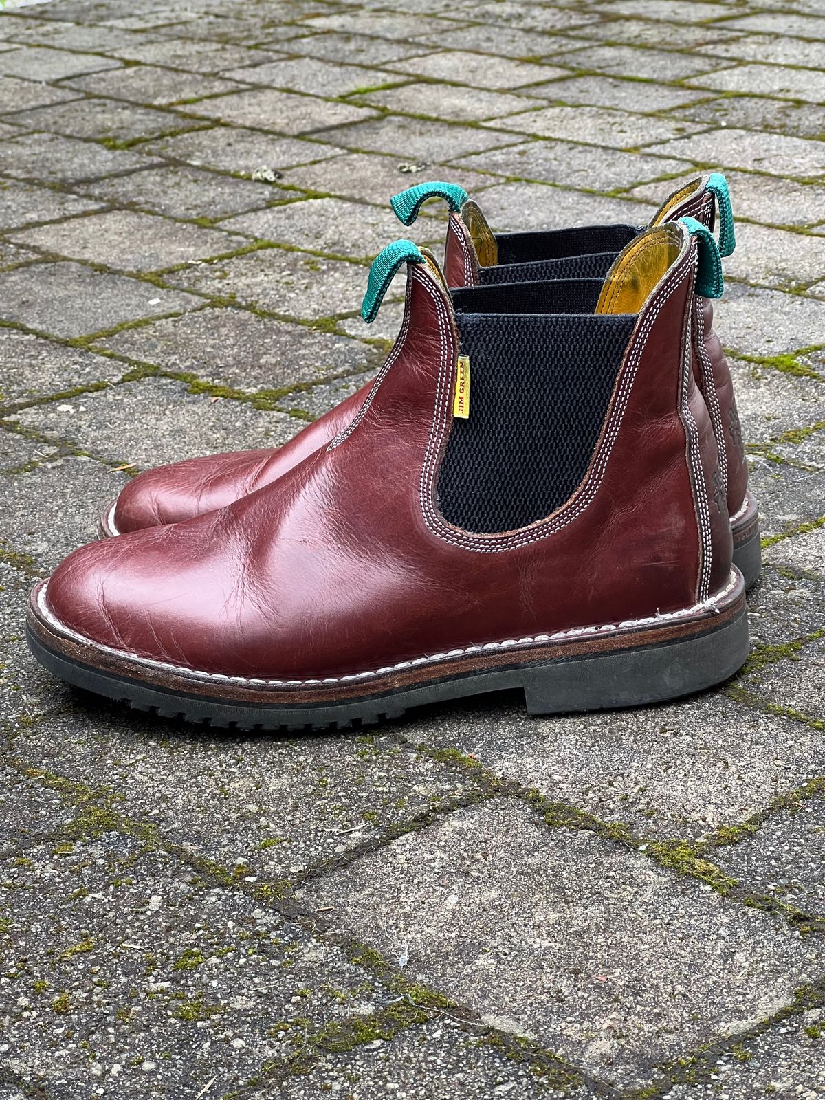 Photo by fjaagewaage on March 29, 2026 of the Jim Green Stockman in Jim Green / Veg Tan Walnut.