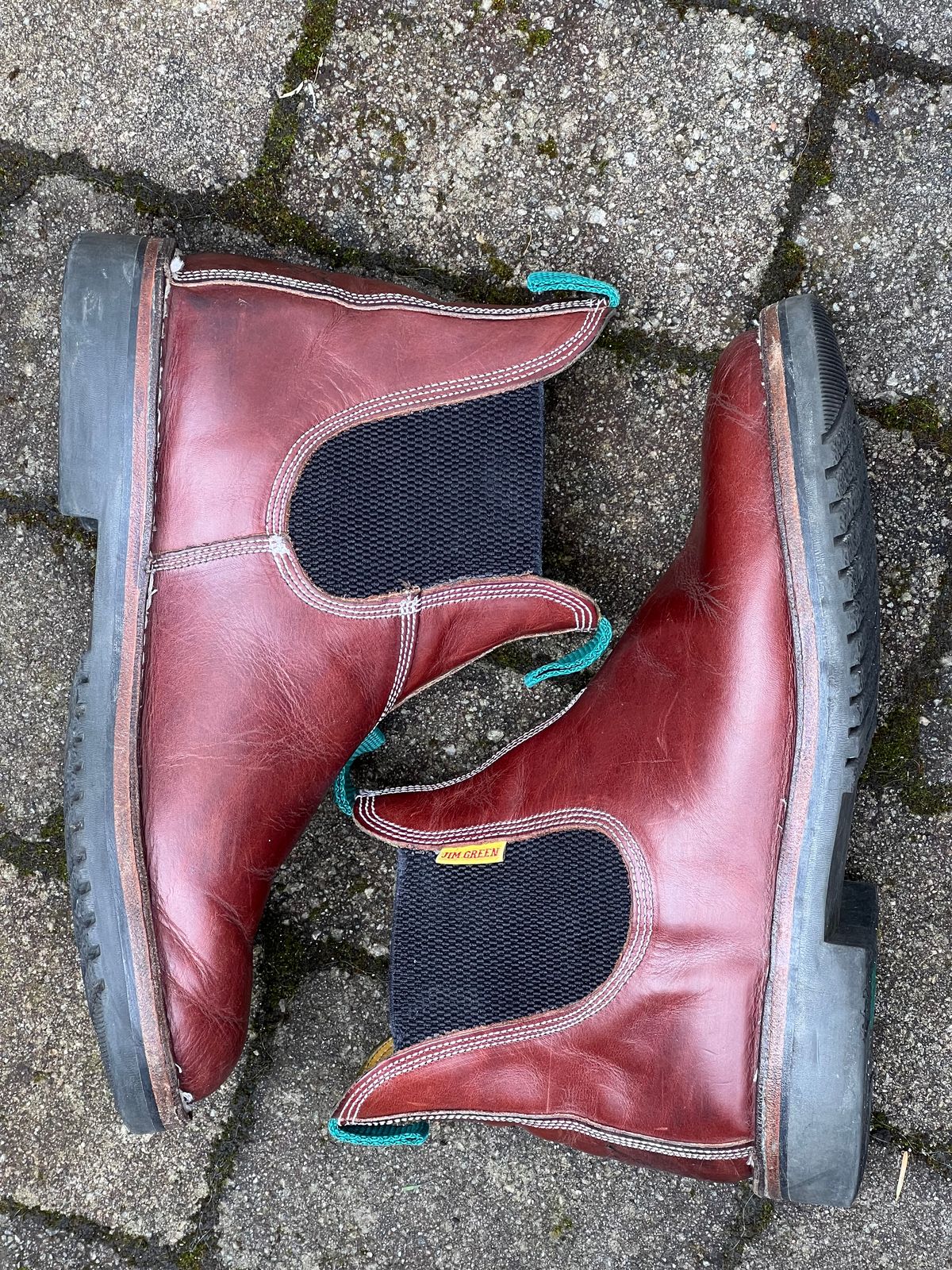 Photo by fjaagewaage on March 29, 2026 of the Jim Green Stockman in Jim Green / Veg Tan Walnut.