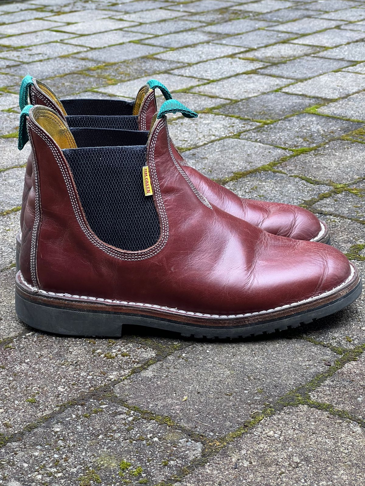 Photo by fjaagewaage on March 29, 2026 of the Jim Green Stockman in Jim Green / Veg Tan Walnut.