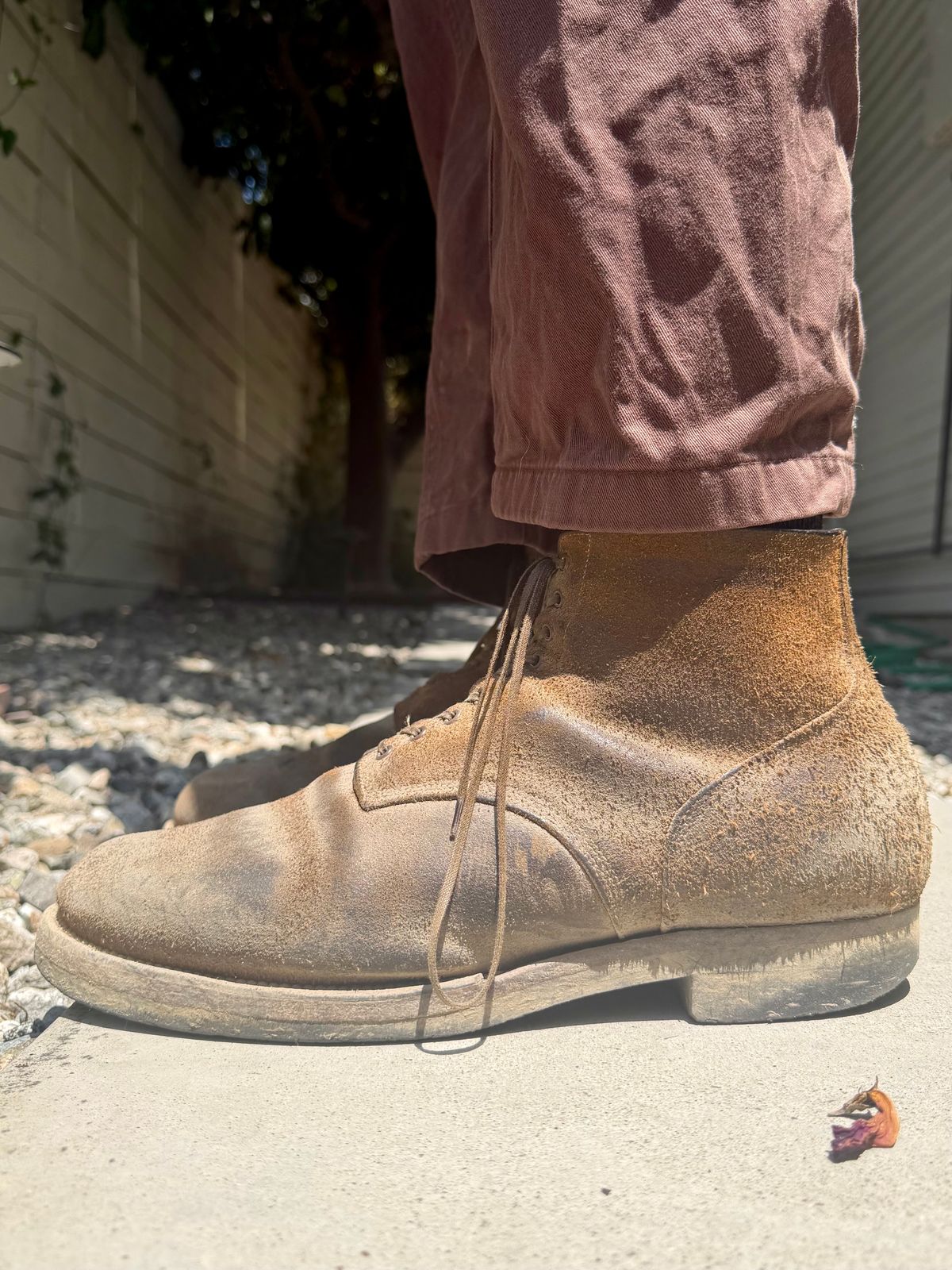 Photo by Drover_Shy on May 23, 2026 of the Viberg N1 Boot in Horween Marine Field Roughout.