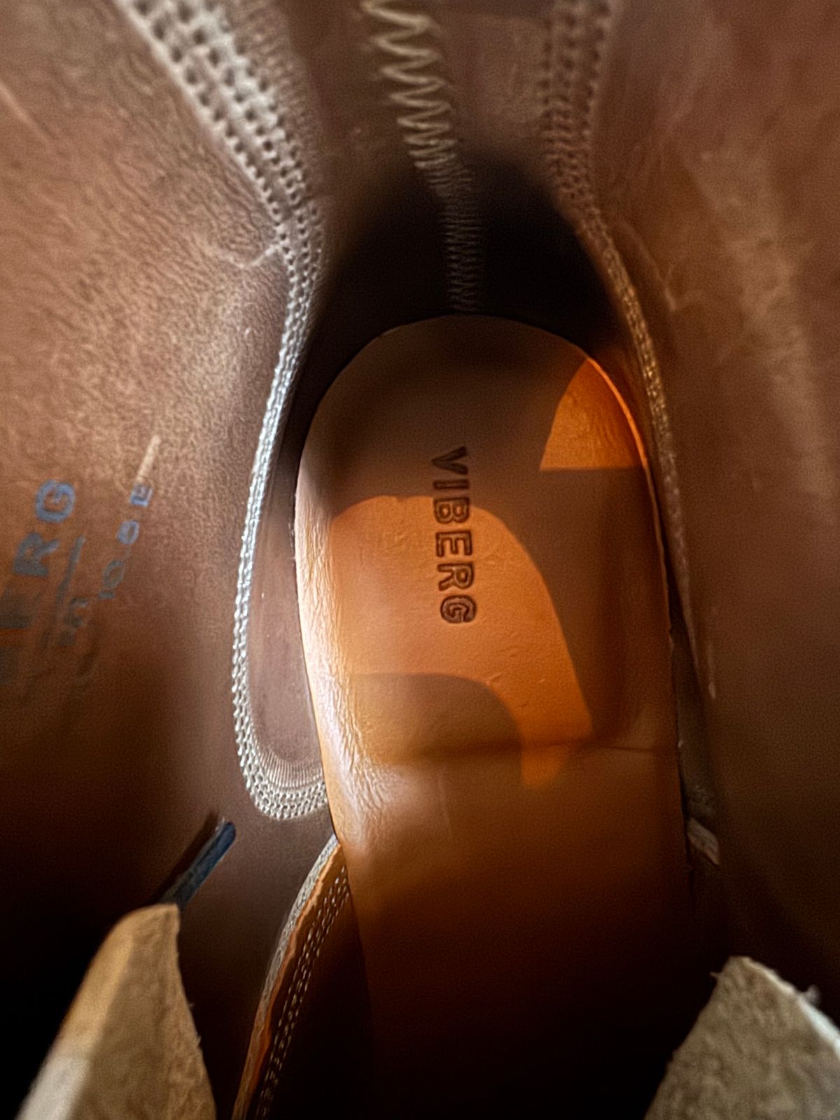 Photo by Drover_Shy on December 3, 2024 of the Viberg N1 Boot in Horween Marine Field Roughout.