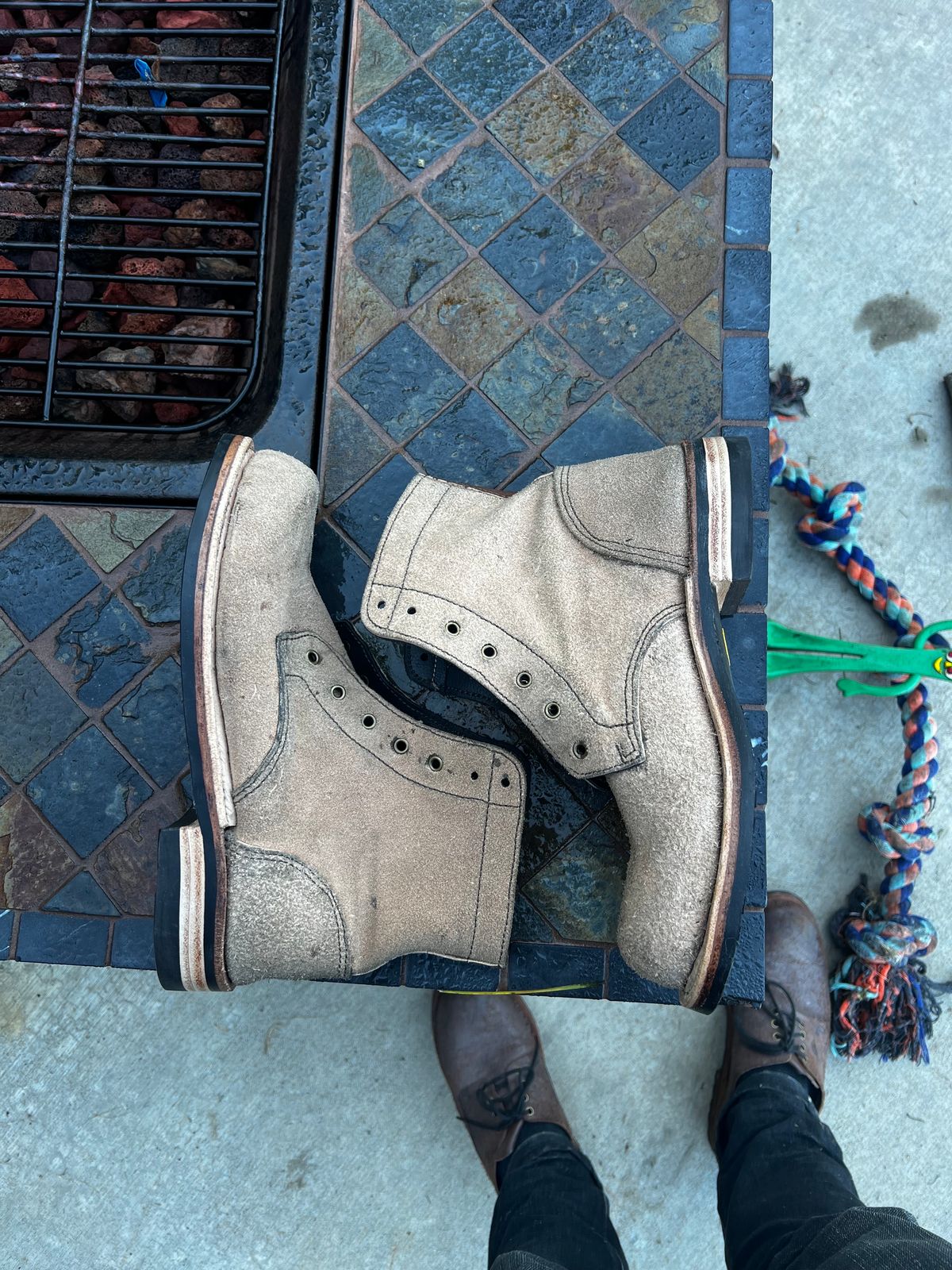 Photo by pillar13 on October 1, 2023 of the Self-Made Unknown Model in Roughout Treated Essex.