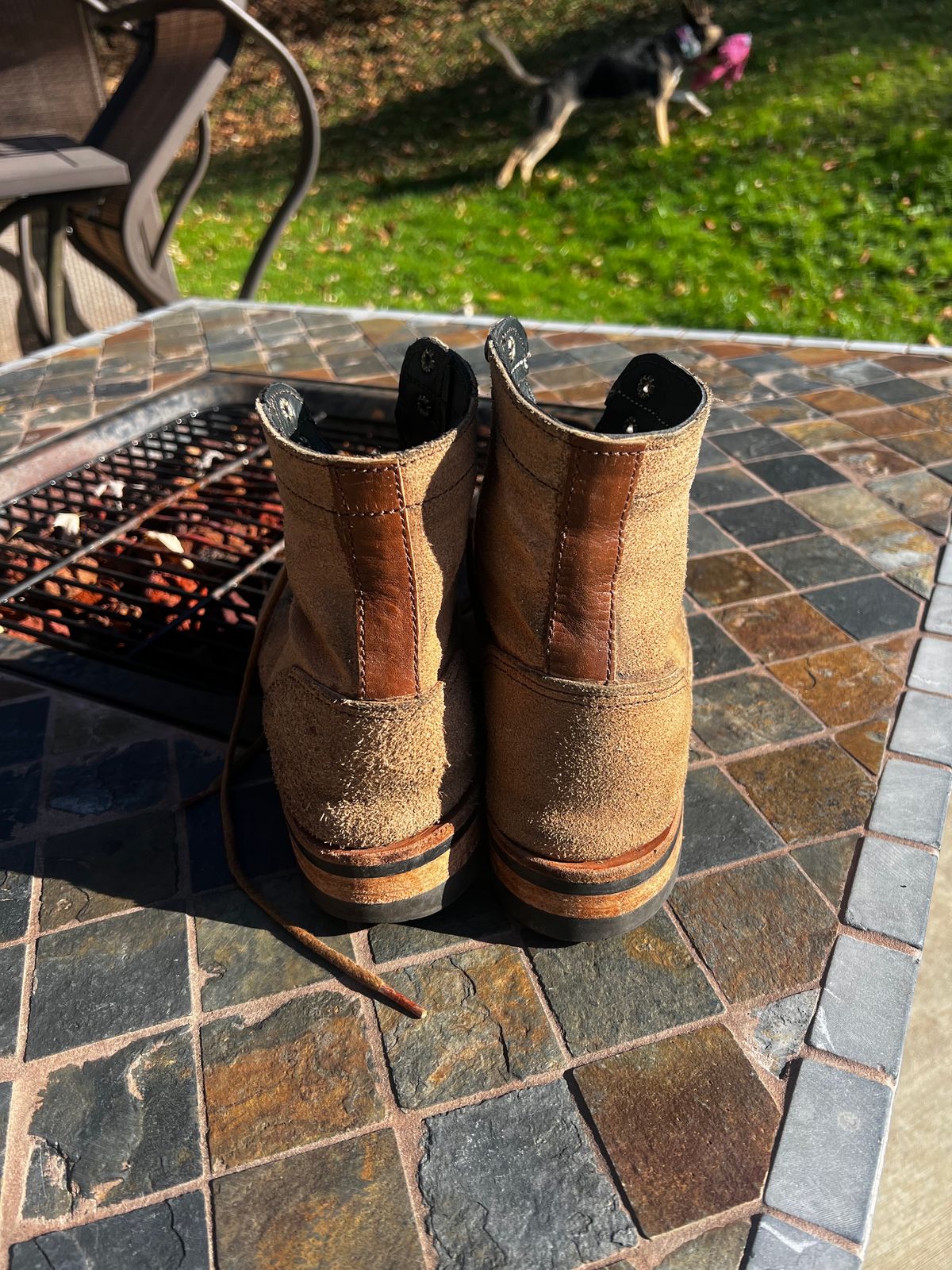 Photo by pillar13 on November 3, 2023 of the Self-Made Unknown Model in Roughout Treated Essex.
