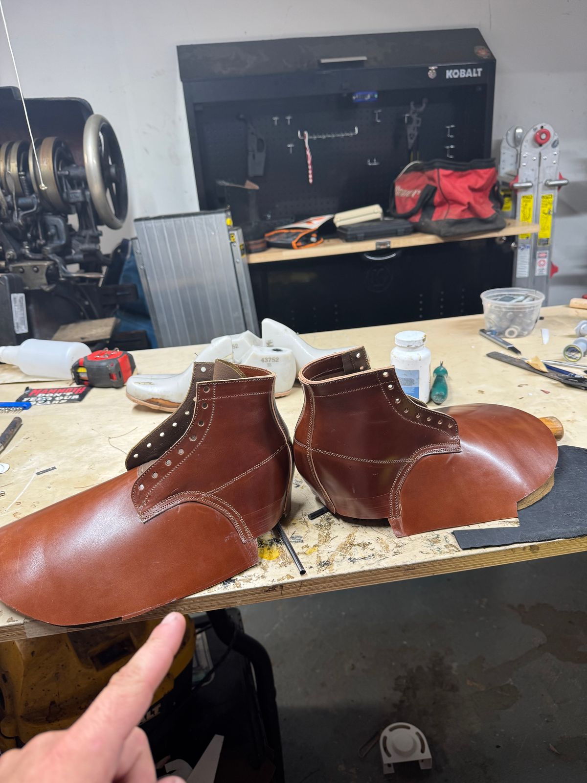 Photo by pillar13 on September 20, 2025 of the Self-Made Derby Boot in Maryam Macchiato TPR Horsebutt.