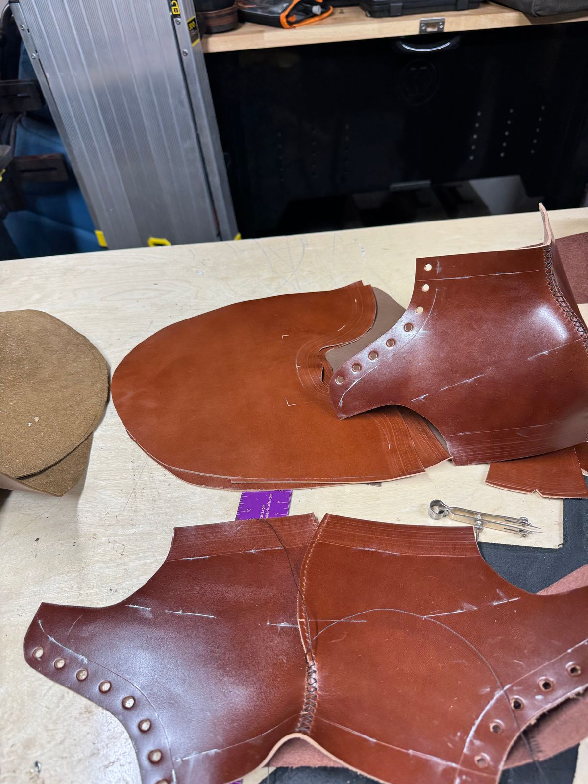Photo by pillar13 on September 19, 2025 of the Self-Made Derby Boot in Maryam Macchiato TPR Horsebutt.