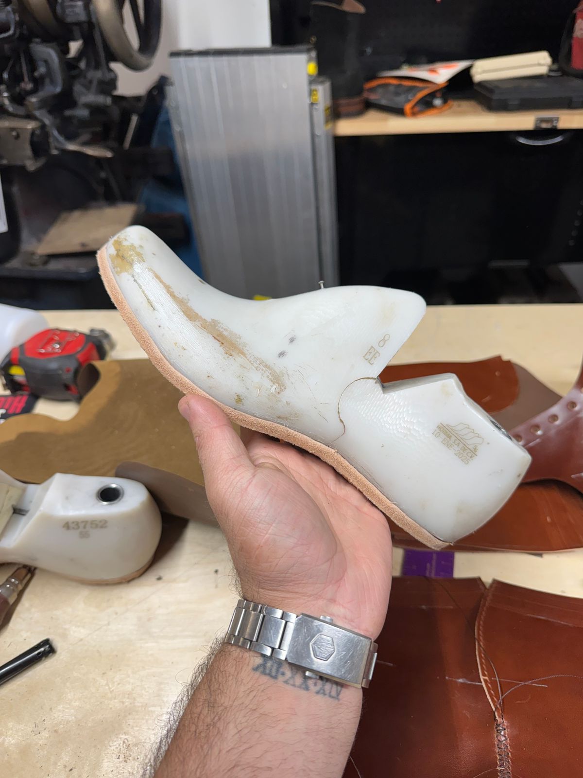 Photo by pillar13 on September 19, 2025 of the Self-Made Derby Boot in Maryam Macchiato TPR Horsebutt.