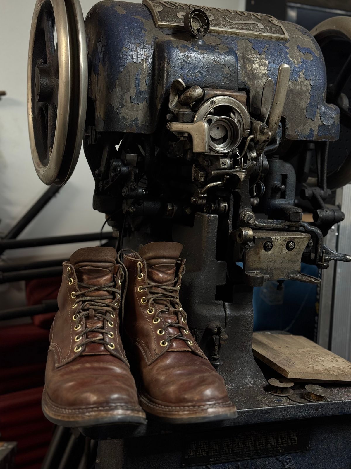 Photo by pillar13 on March 5, 2026 of the Self-Made Derby Boot in Maryam Macchiato TPR Horsebutt.