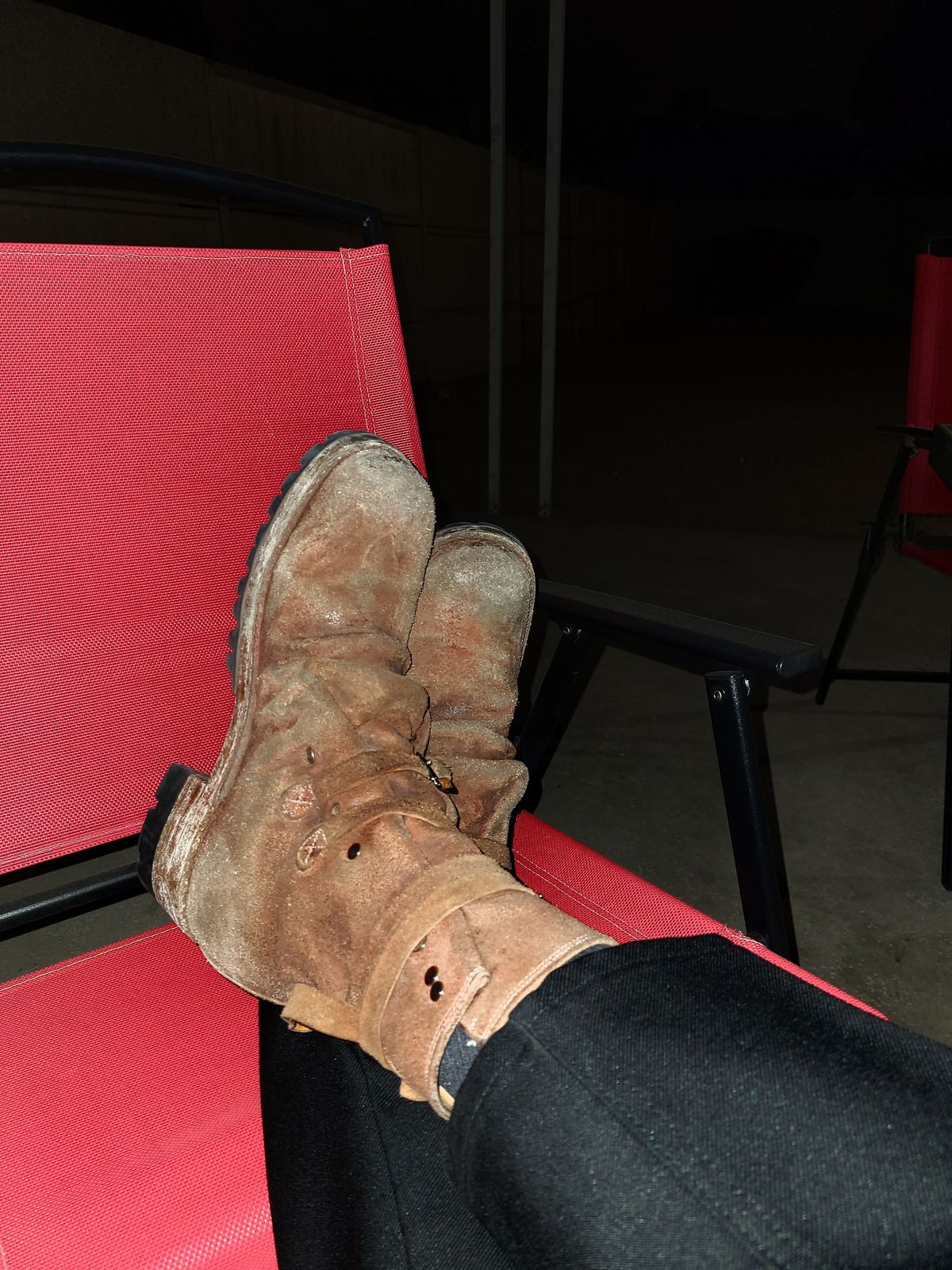 Photo by tekufu on February 28, 2025 of the Thomas Benjamin 008 in Hand-Dyed veg Tan Leather.
