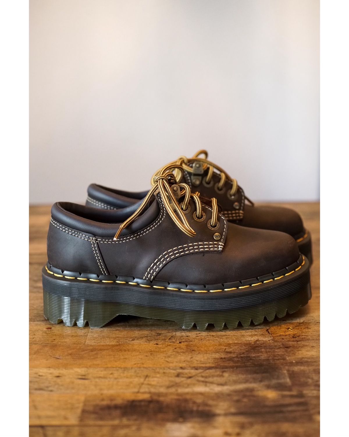 Photo by sangkirsten on October 3, 2023 of the Dr. Martens 8053 Shoes in Dark Brown Crazy Horse.