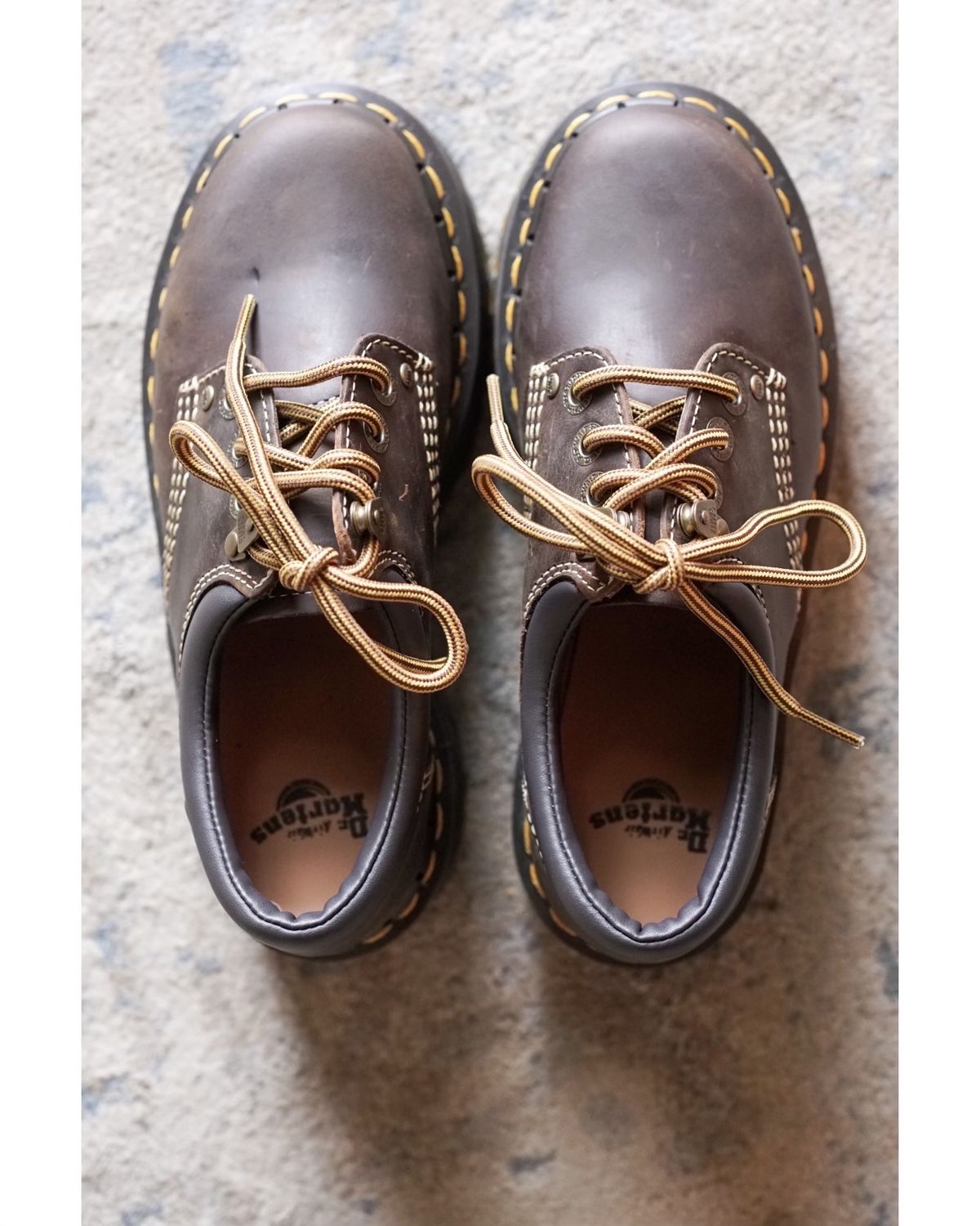 Photo by sangkirsten on October 3, 2023 of the Dr. Martens 8053 Shoes in Dark Brown Crazy Horse.