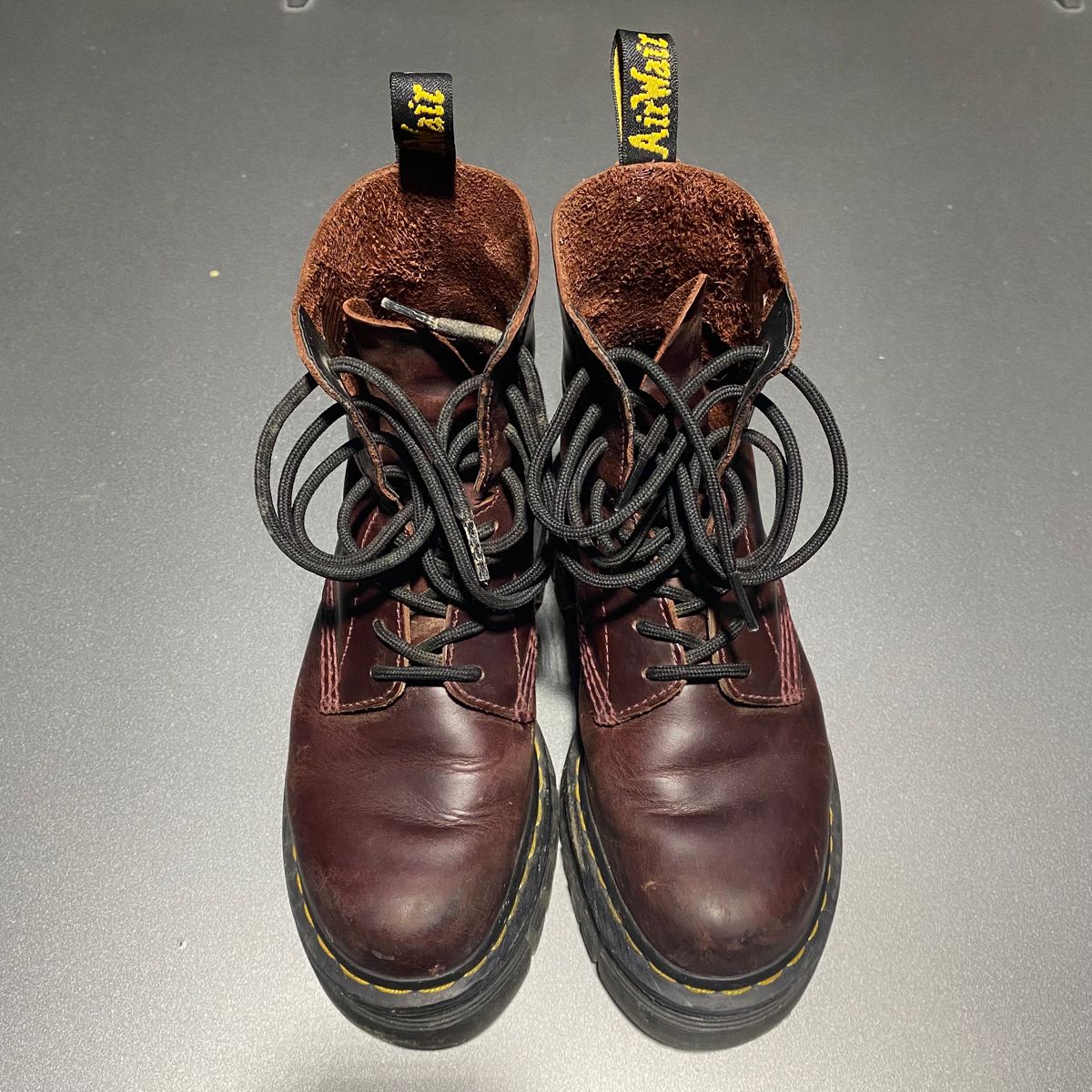 Photo by sangkirsten on November 6, 2022 of the Dr. Martens Unlisted Model in Unlisted Leather.