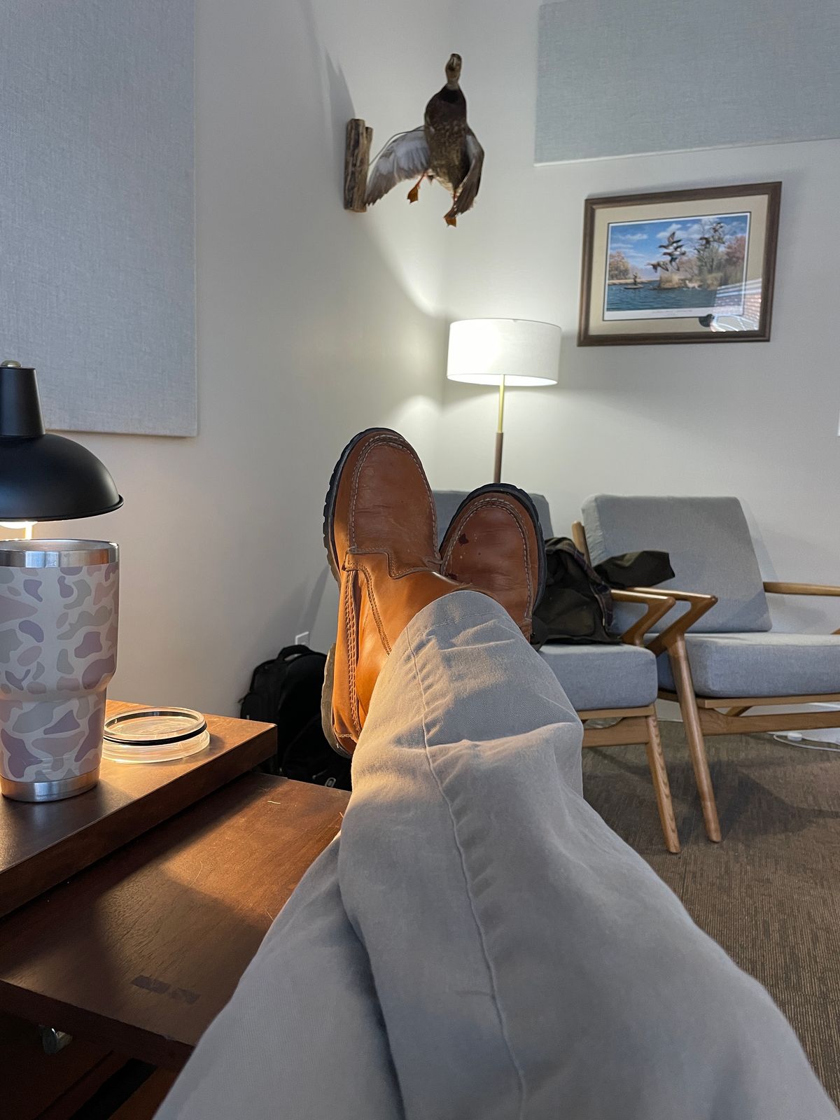 Photo by greenhead on December 5, 2023 of the Quoddy Pull On Boot in Horween Whiskey Cavalier.