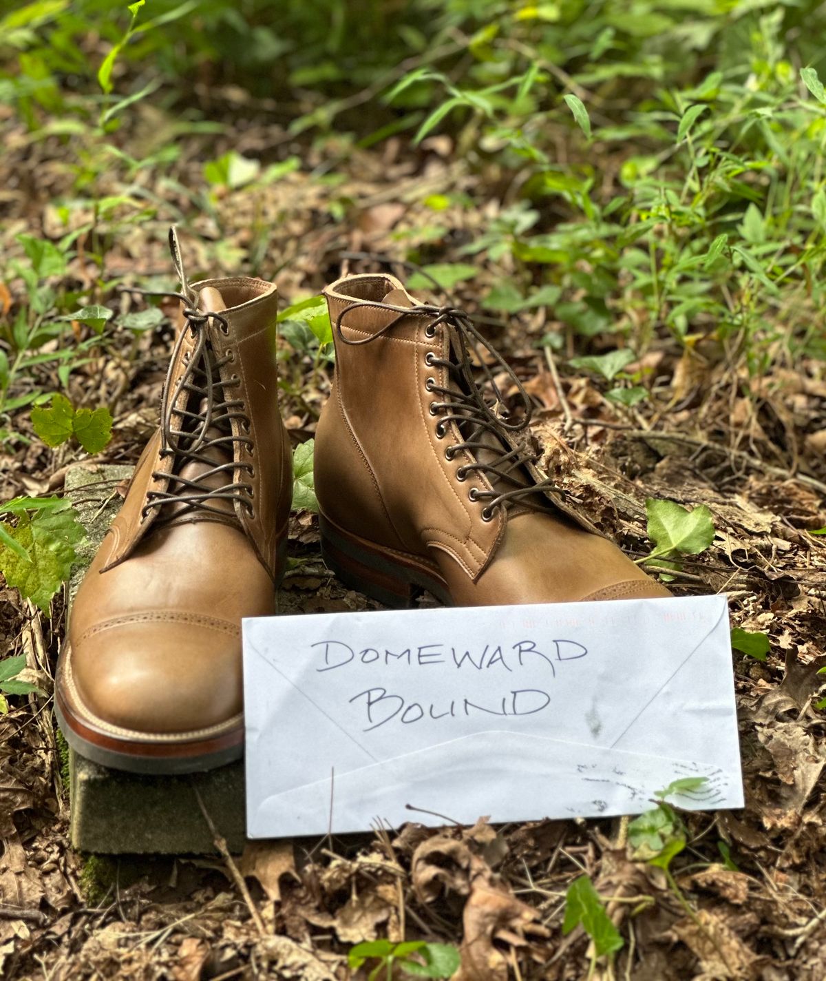 Photo by lee.goodson on October 1, 2023 of the Viberg Service Boot in Horween Natural Chromexcel.