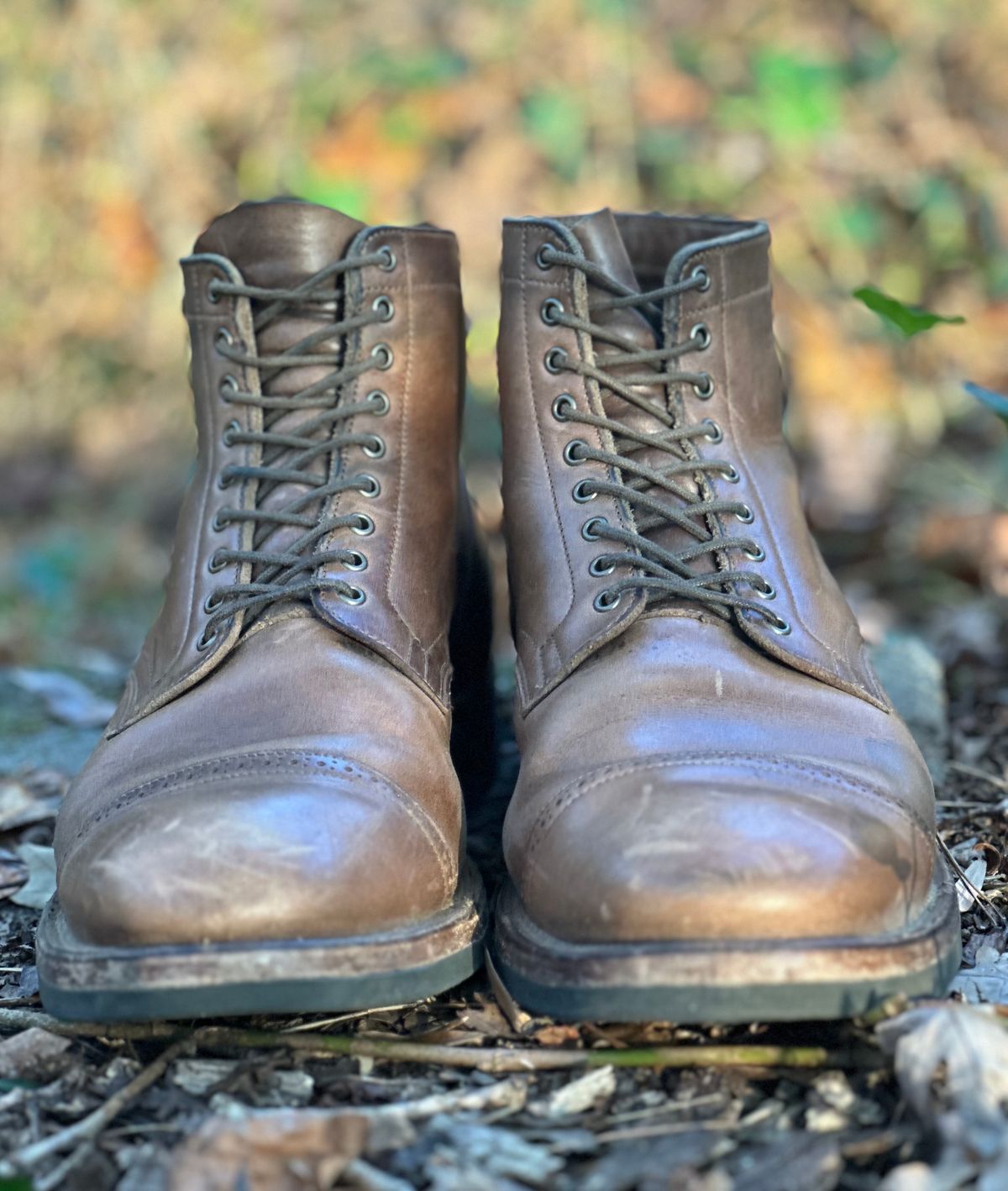 Photo by lee.goodson on November 4, 2023 of the Viberg Service Boot in Horween Natural Chromexcel.