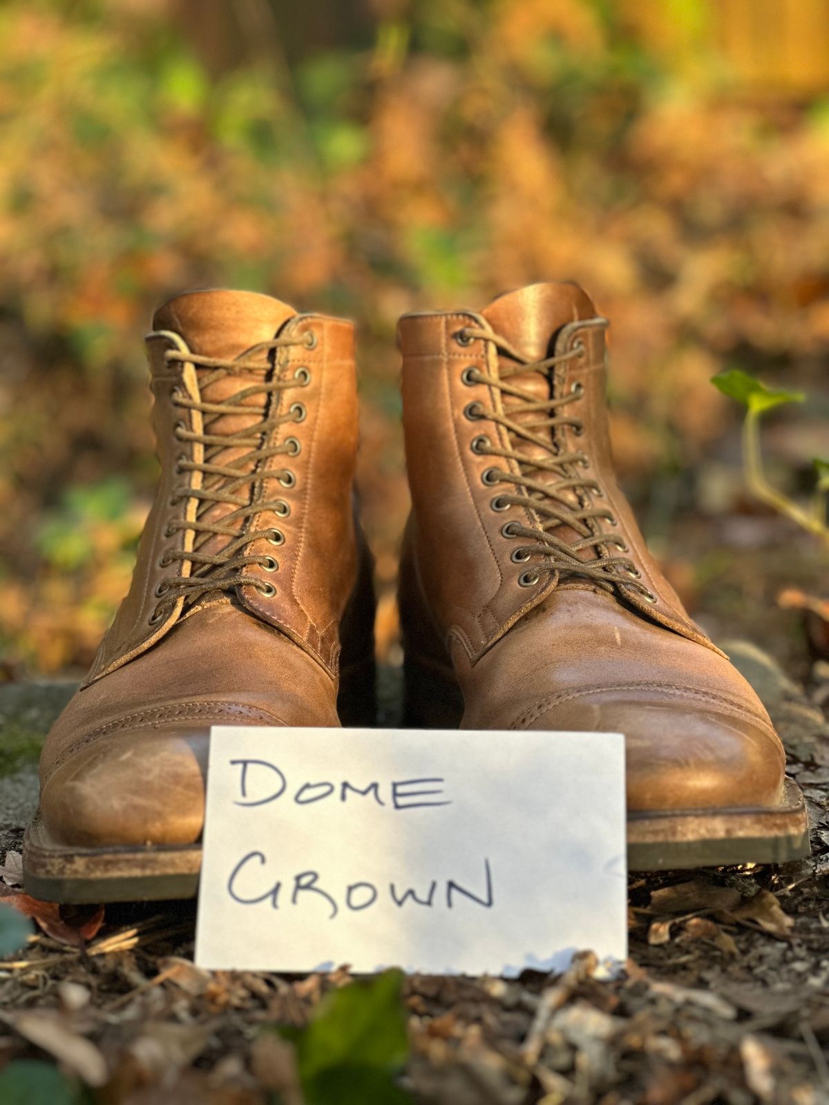 Photo by lee.goodson on November 4, 2023 of the Viberg Service Boot in Horween Natural Chromexcel.