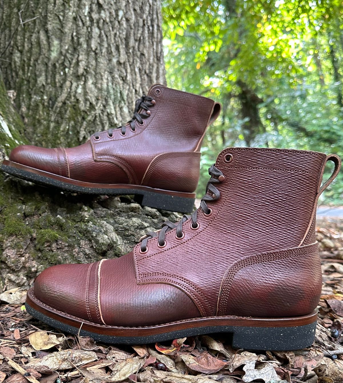 Photo by lee.goodson on October 1, 2024 of the Role Club RCM-42 in J&FJ Baker Brown Russian Calf.