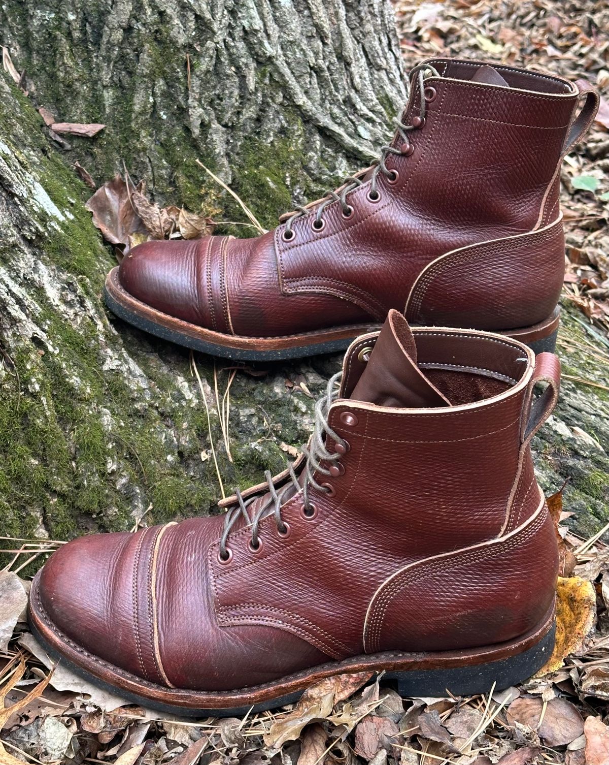 Photo by lee.goodson on December 1, 2024 of the Role Club RCM-42 in J&FJ Baker Brown Russian Calf.