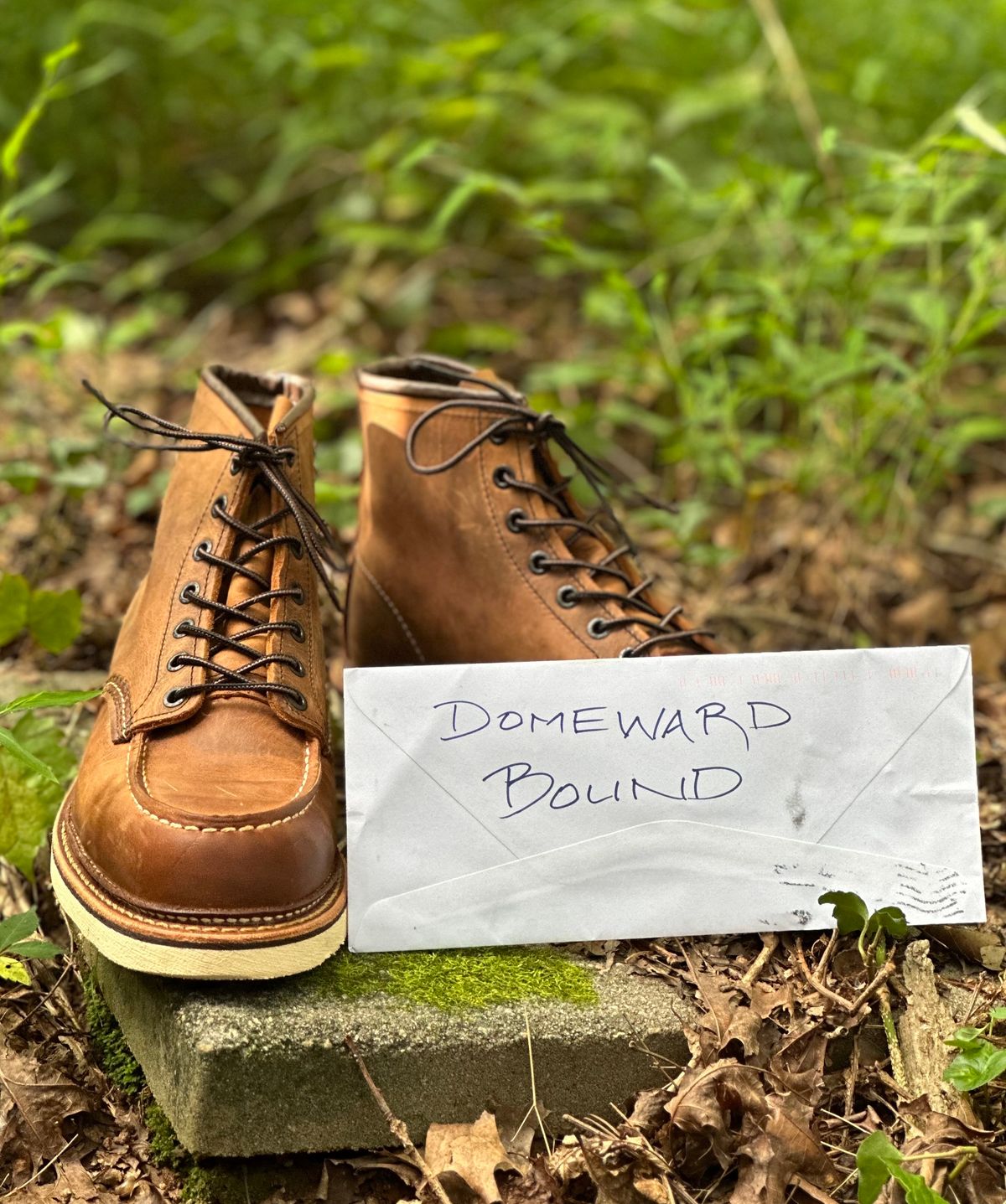 Photo by lee.goodson on October 1, 2023 of the Red Wing 6-Inch Classic Moc in S.B. Foot Copper Rough and Tough.