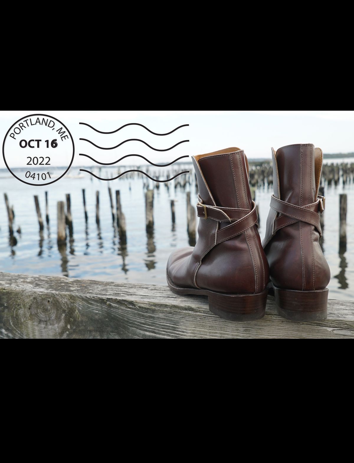 Photo by lee.goodson on November 3, 2022 of the Clinch Jodhpur Boots in Brown French Calfskin.