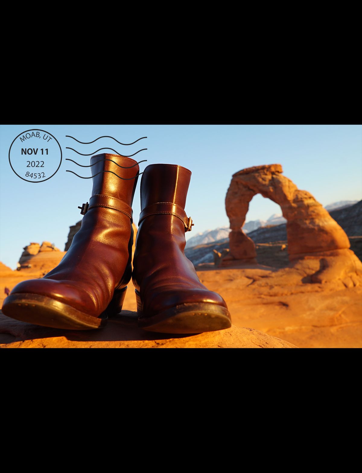Photo by lee.goodson on December 3, 2022 of the Clinch Jodhpur Boots in Brown French Calfskin.