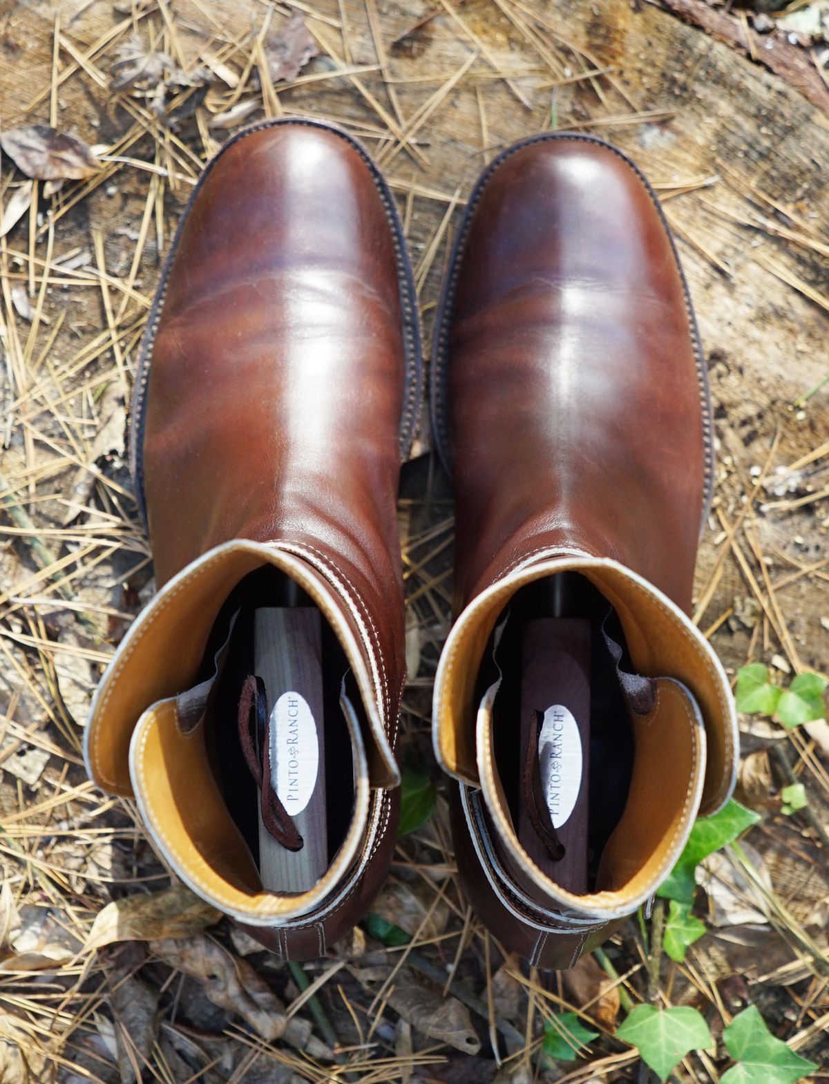 Photo by lee.goodson on December 3, 2022 of the Clinch Jodhpur Boots in Brown French Calfskin.