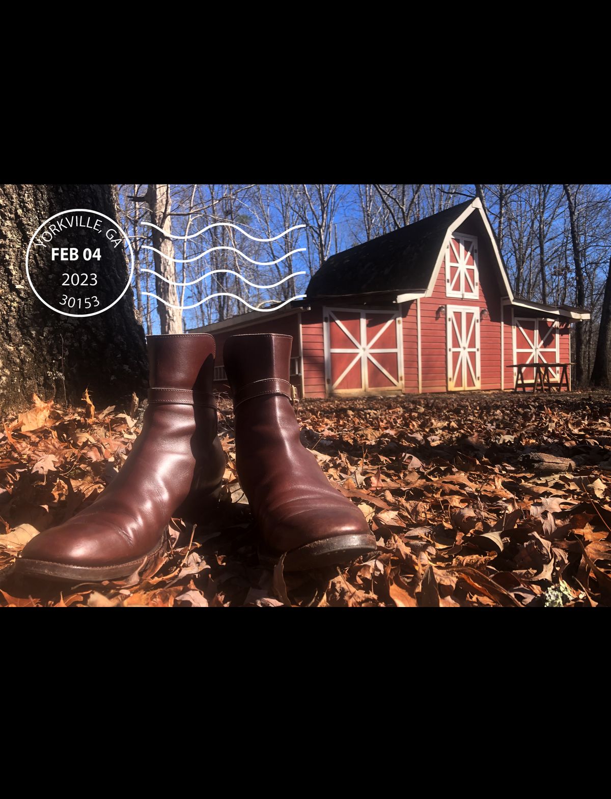 Photo by lee.goodson on February 5, 2023 of the Clinch Jodhpur Boots in Brown French Calfskin.