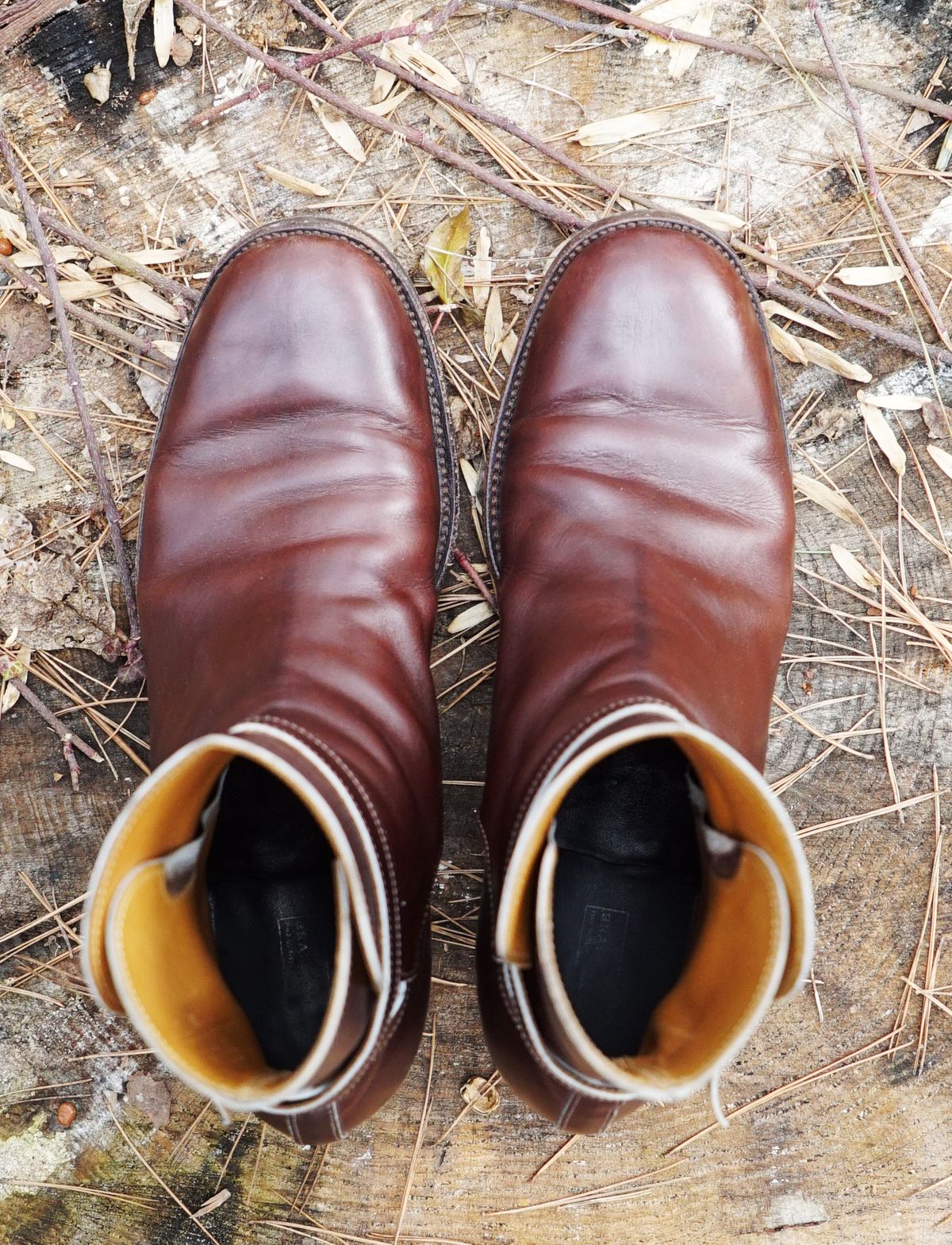 Photo by lee.goodson on February 5, 2023 of the Clinch Jodhpur Boots in Brown French Calfskin.