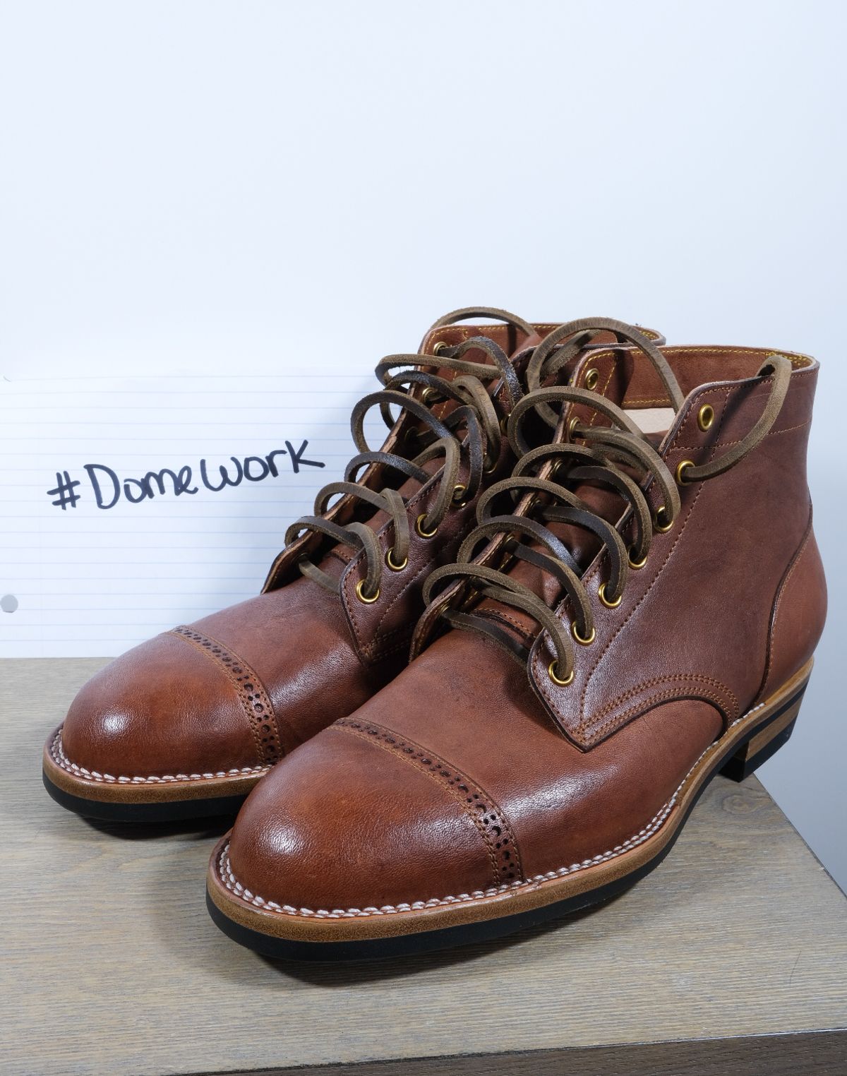 Photo by scubajose on October 1, 2022 of the Iron Boots Devil Dog in Unknown Leather.
