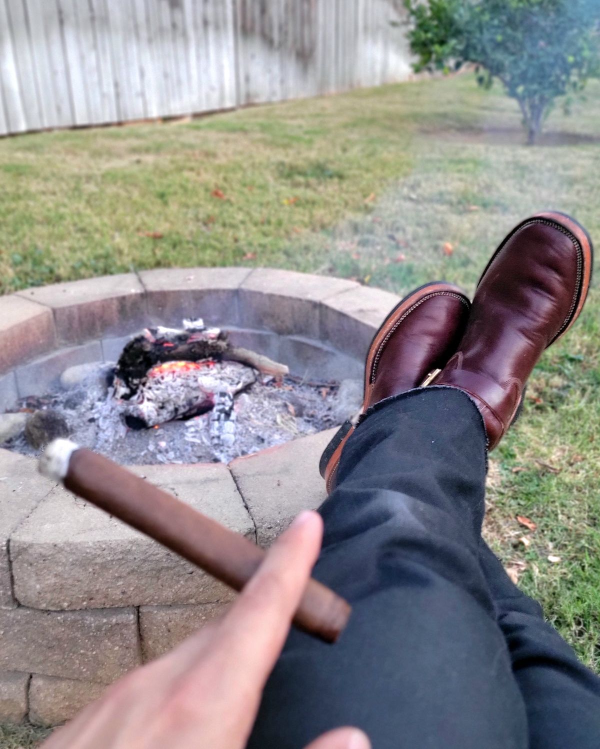 Photo by Arsenicmickey on November 2, 2024 of the Fortis Boots Tapak 2.0 Engineer Boots in Wickett & Craig Brown Latigo.