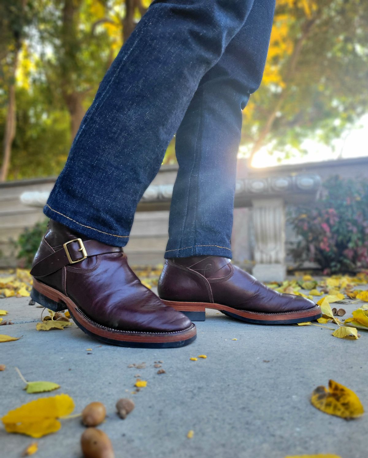 Photo by Arsenicmickey on December 6, 2024 of the Fortis Boots Tapak 2.0 Engineer Boots in Wickett & Craig Brown Latigo.