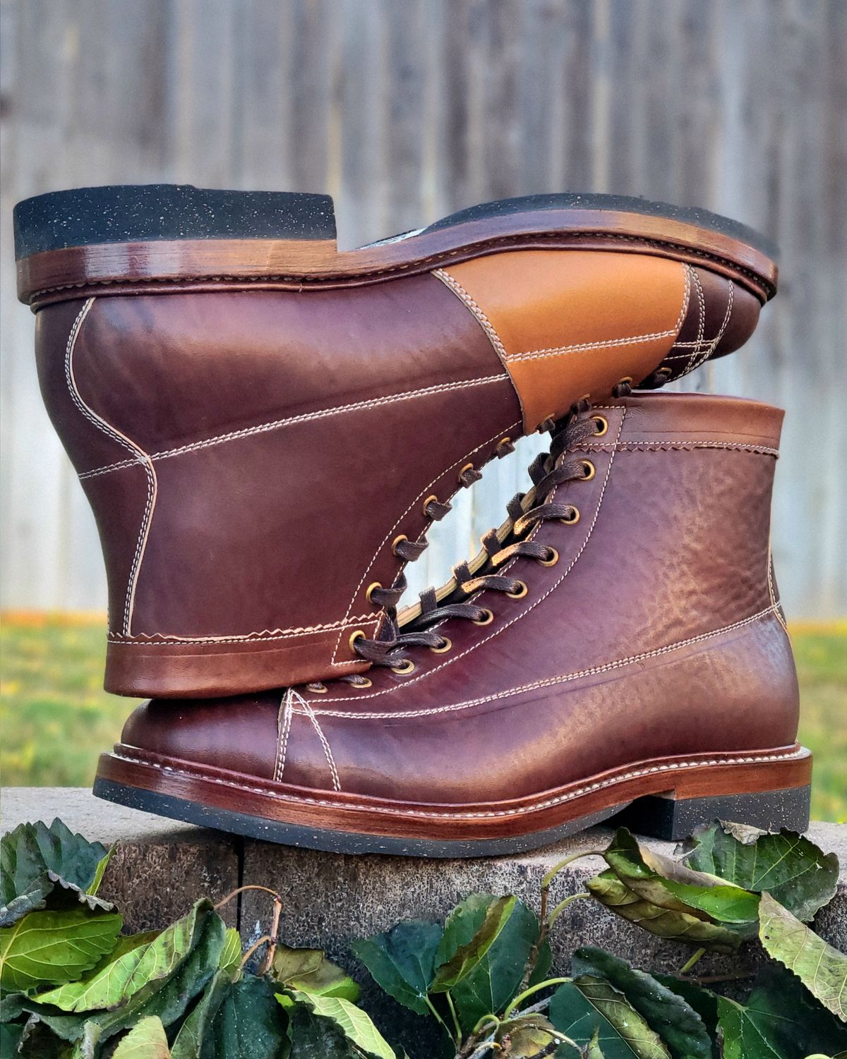 Photo by Arsenicmickey on October 1, 2025 of the Sagara Cordmaster in Conceria Cloe Superlux Horsebutt Overdyed Brown.