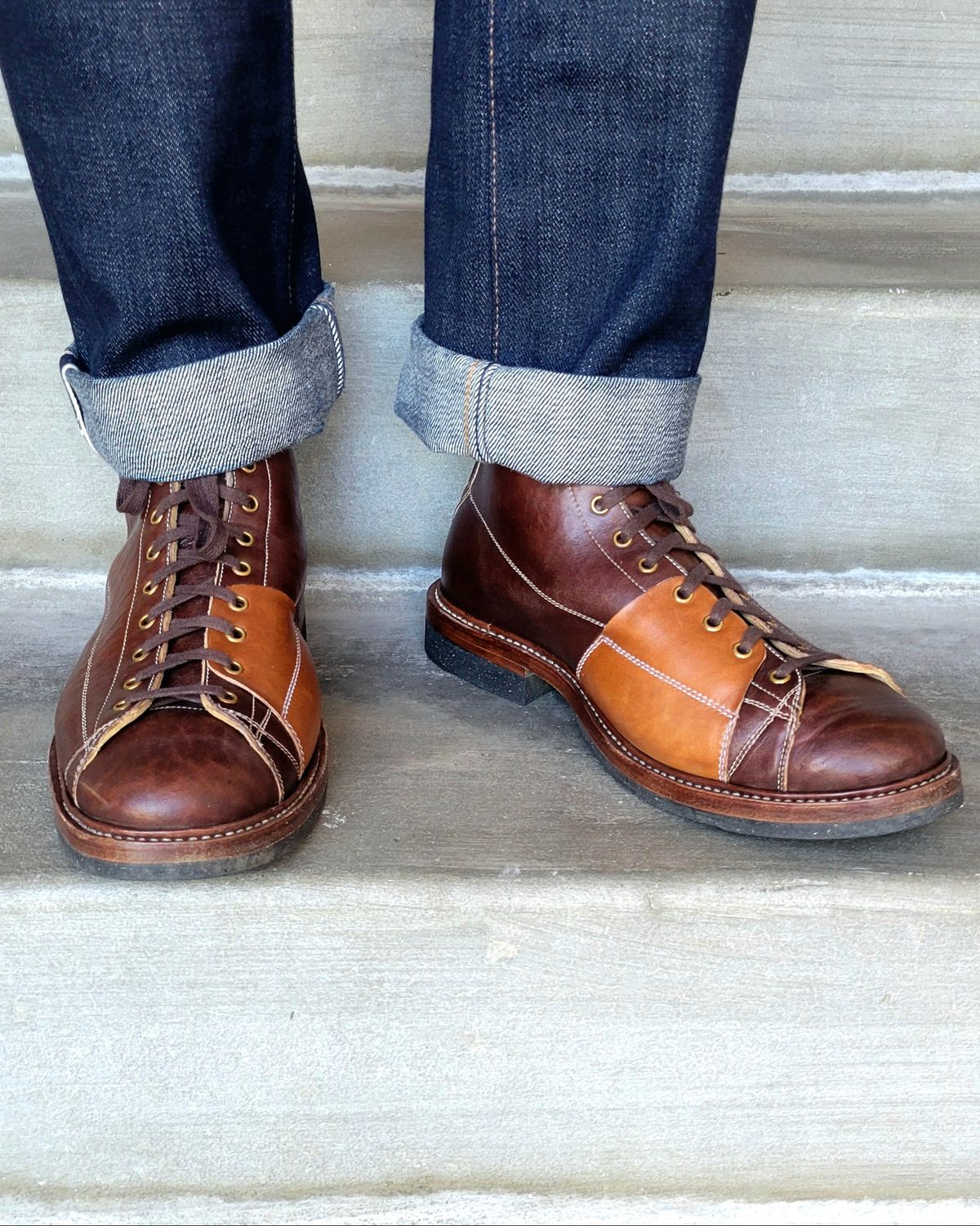 Photo by Arsenicmickey on October 29, 2025 of the Sagara Cordmaster in Conceria Cloe Superlux Horsebutt Overdyed Brown.